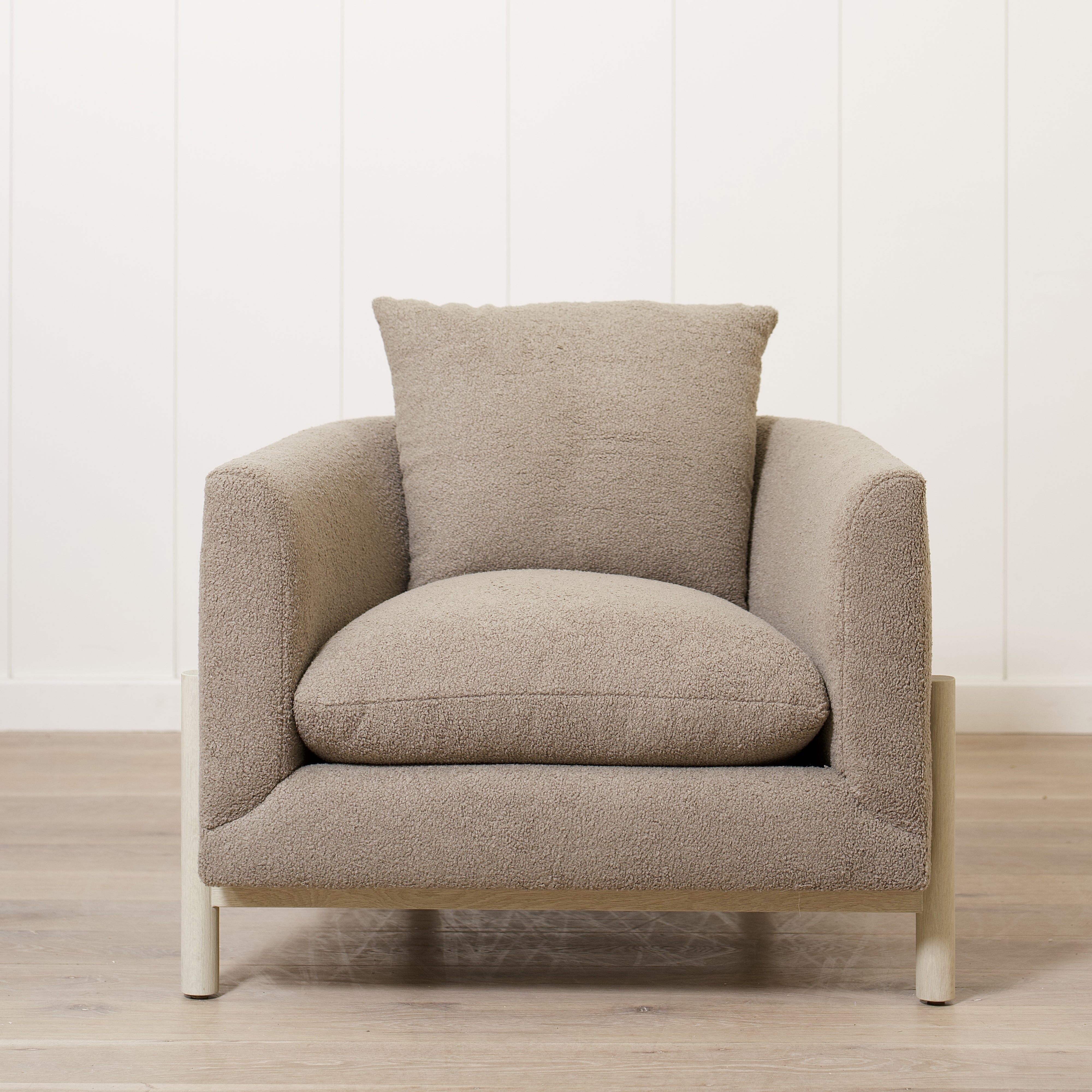 As Shown in Peak Cocoa, Sand finish