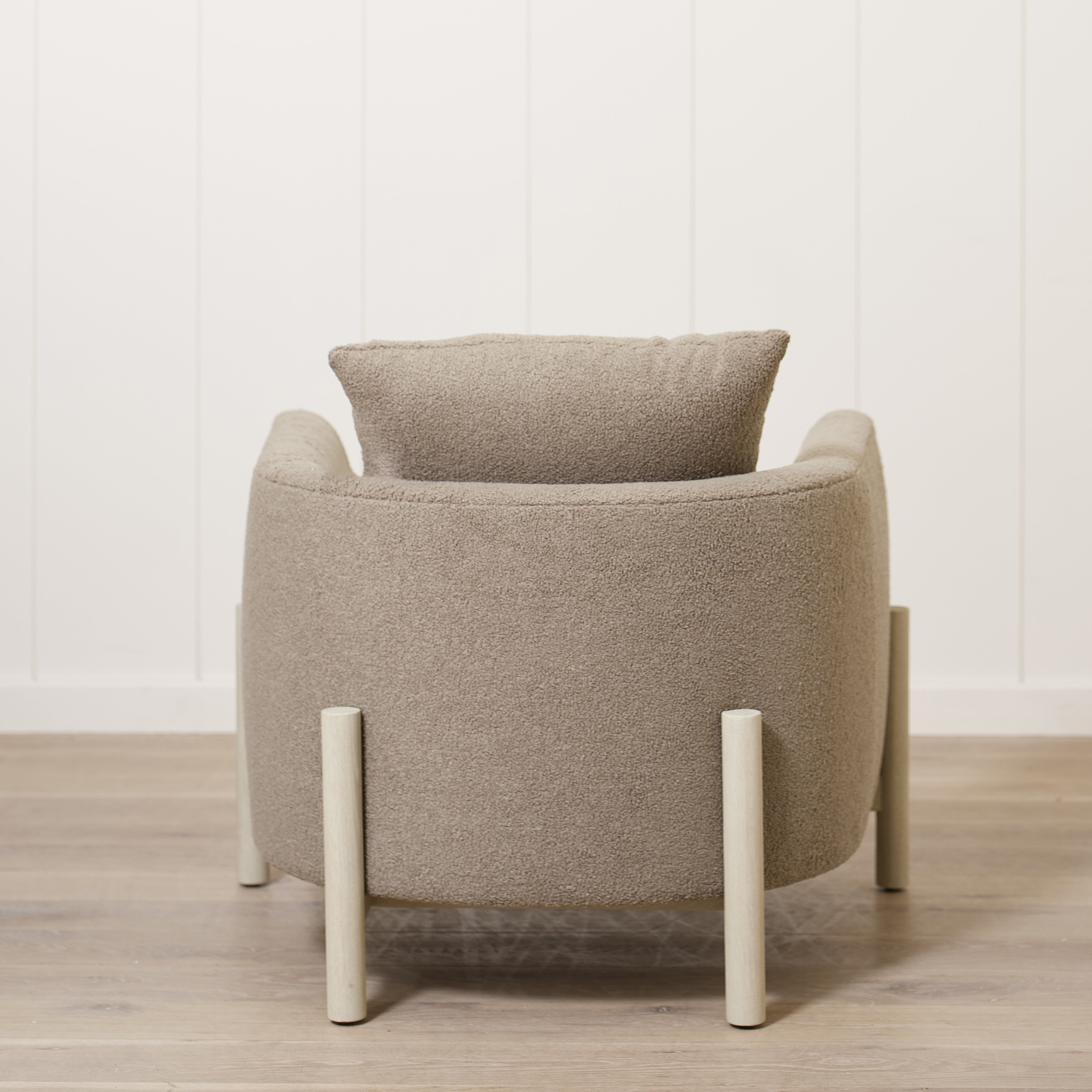 As Shown in Peak Cocoa, Sand finish