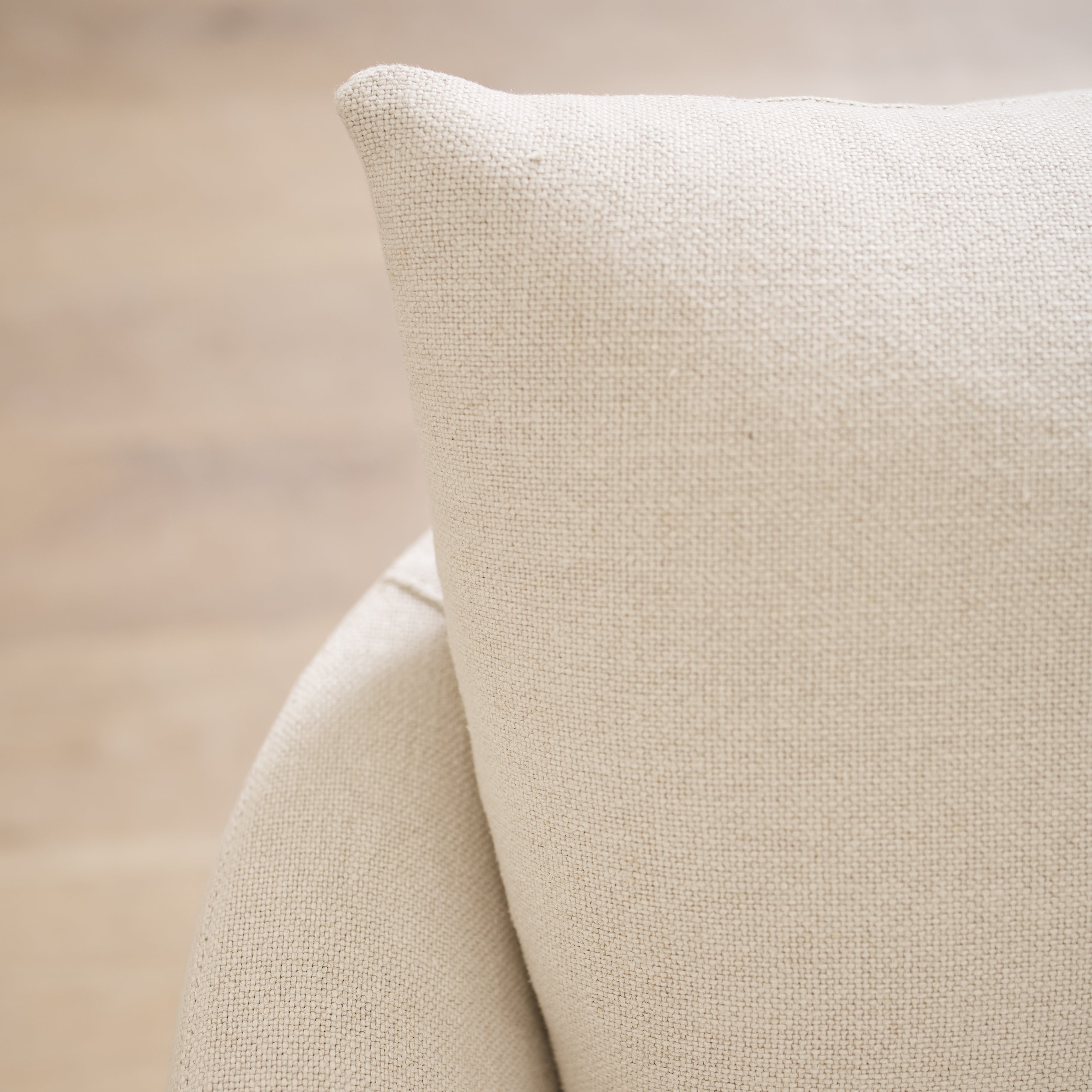 As Shown in Slipcovered Frame Natural