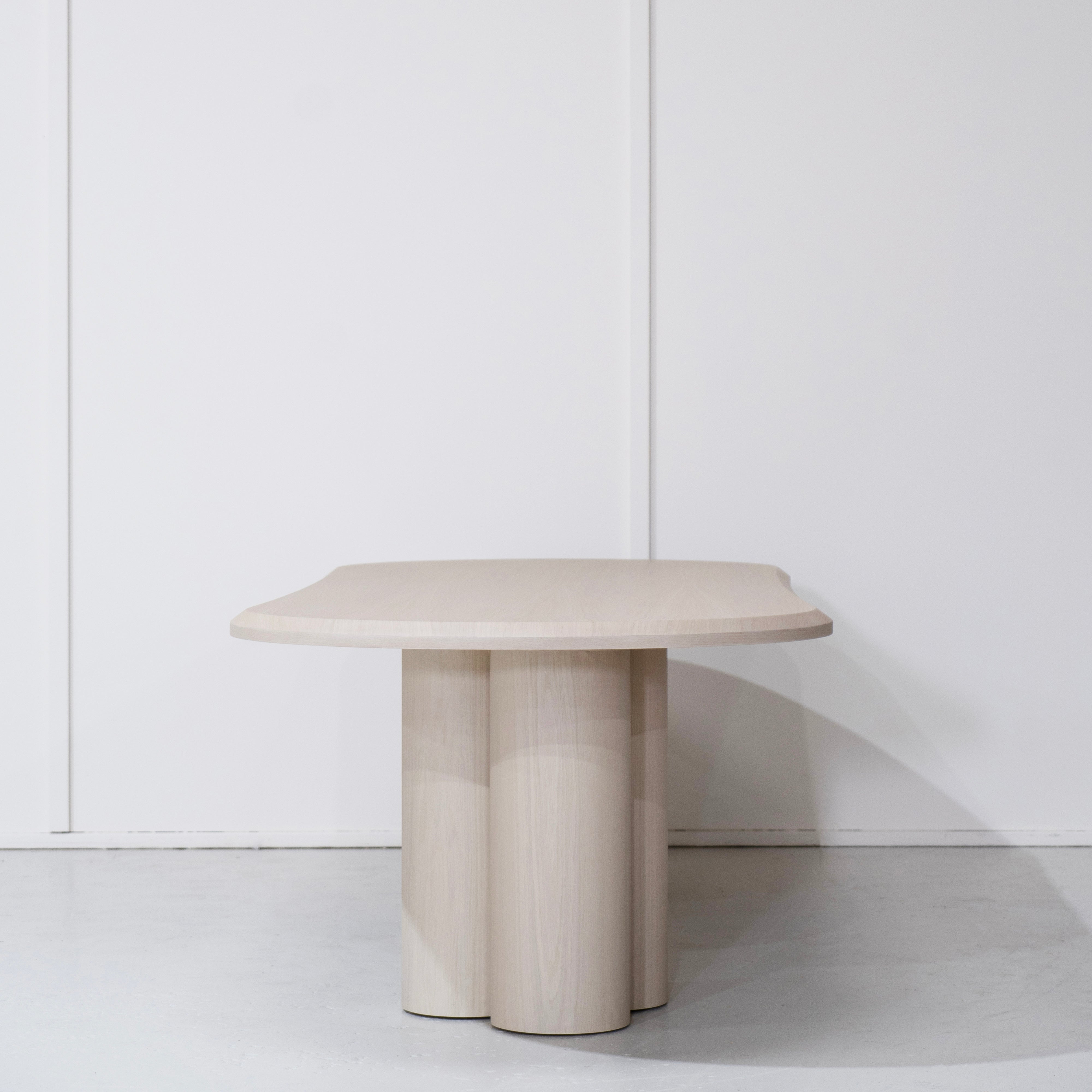 As Shown: in Mint White Super White, bevelled edge.