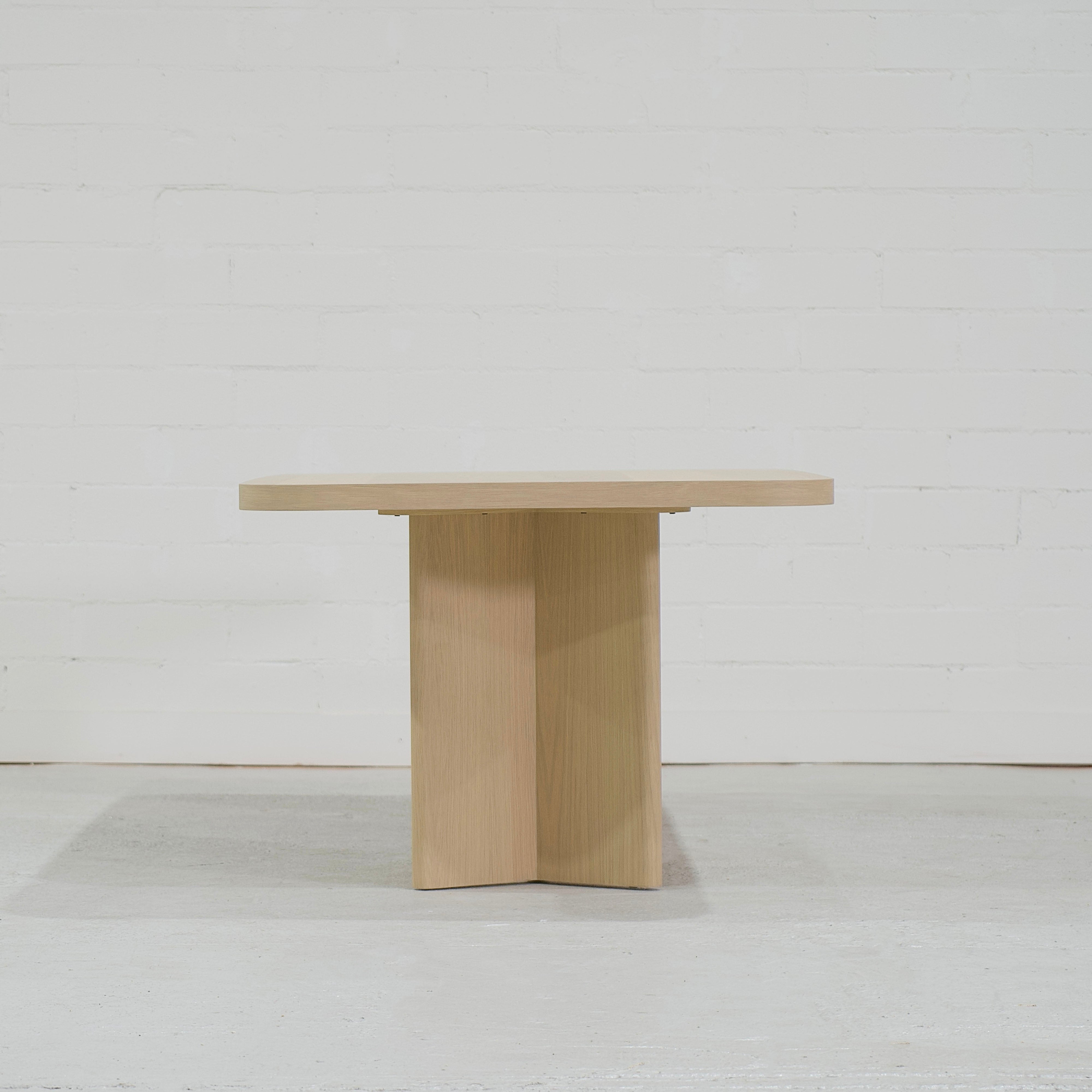 As Shown: in Mint White Natural finish.