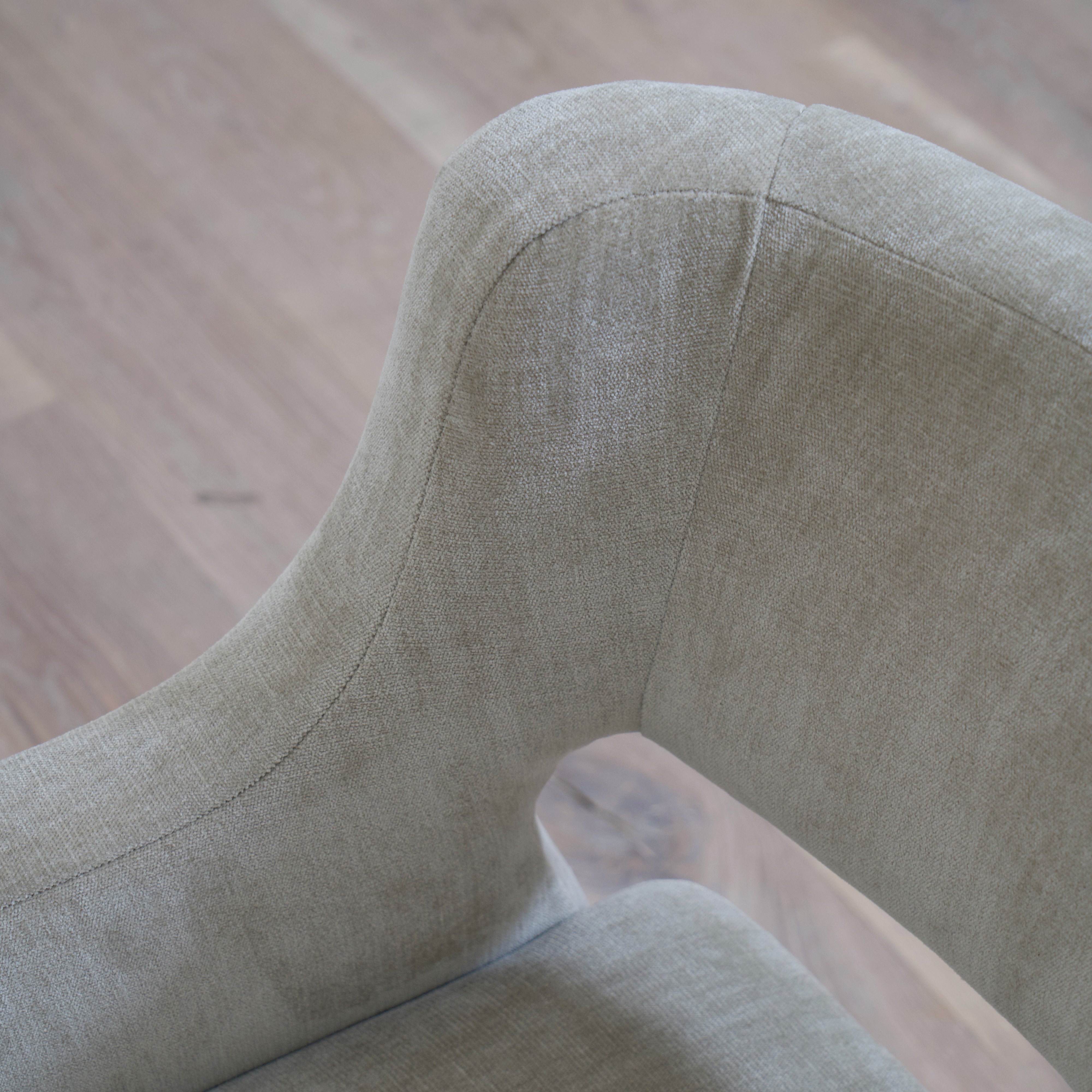 As Shown: 23"W x 25"D x 32"H | Fabric: Canyon Dune