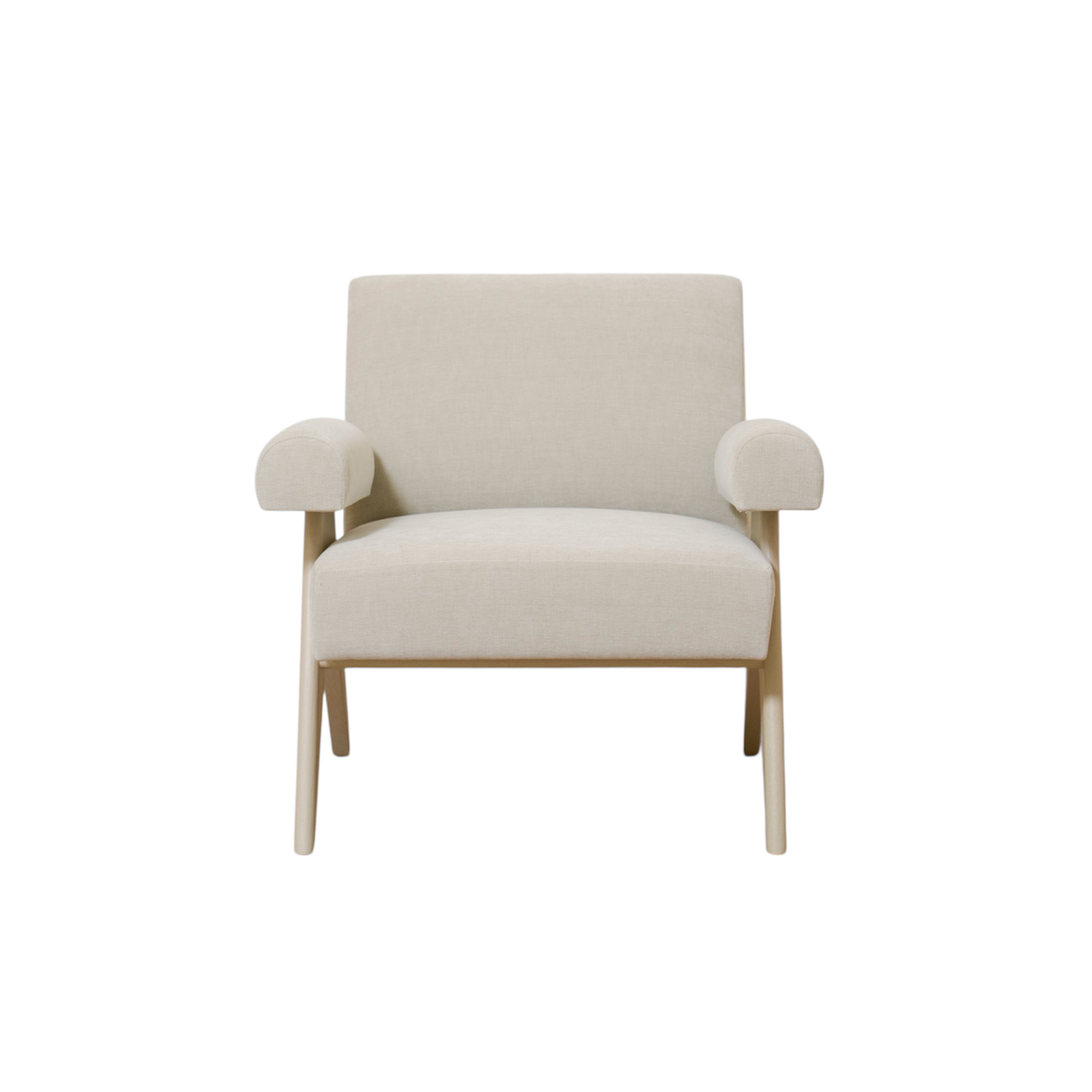 As Shown: Upholstered | Fabric: Canyon Dune | Finish: Sand