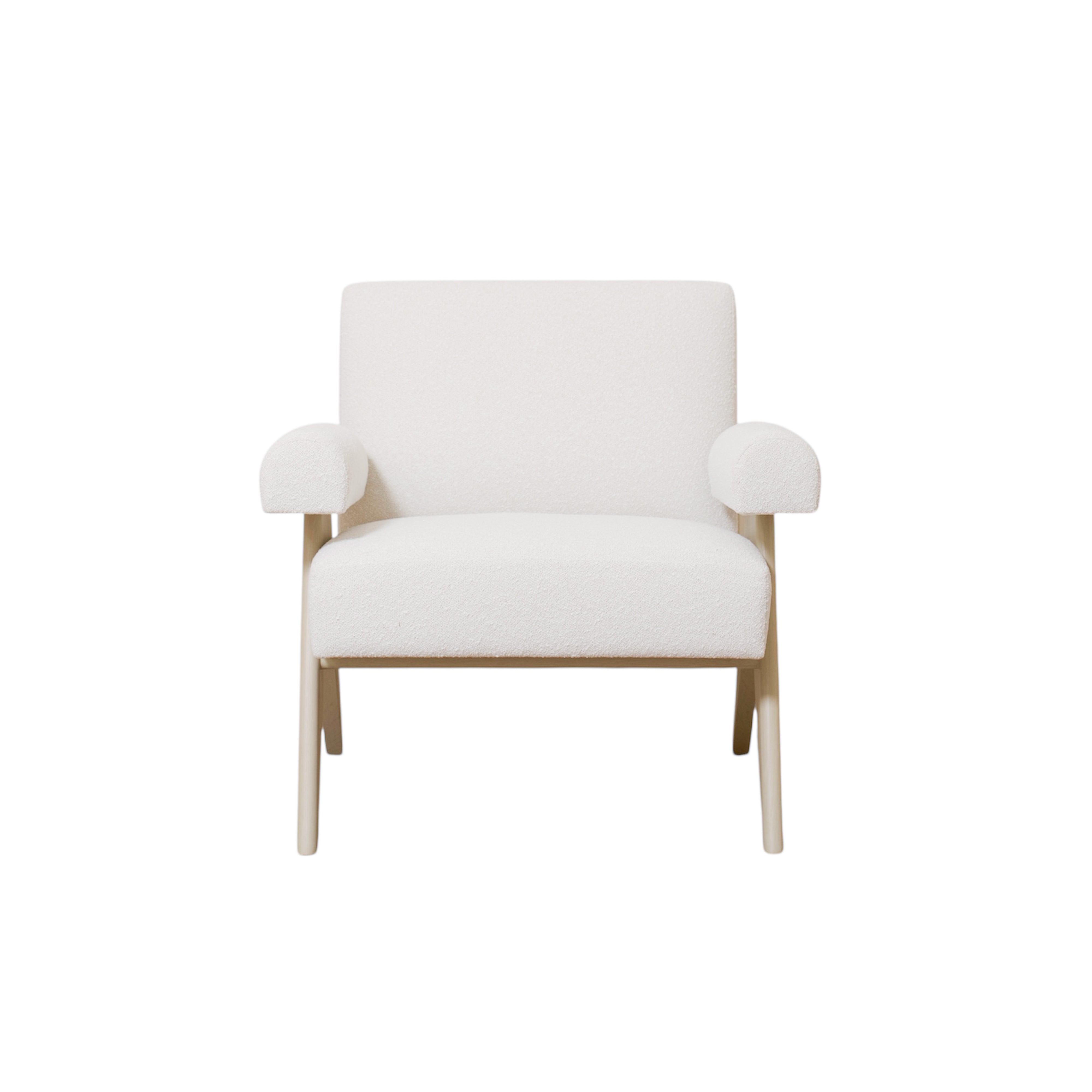 As Shown: Upholstered | Fabric: Marsh Cream | Finish: Sand
