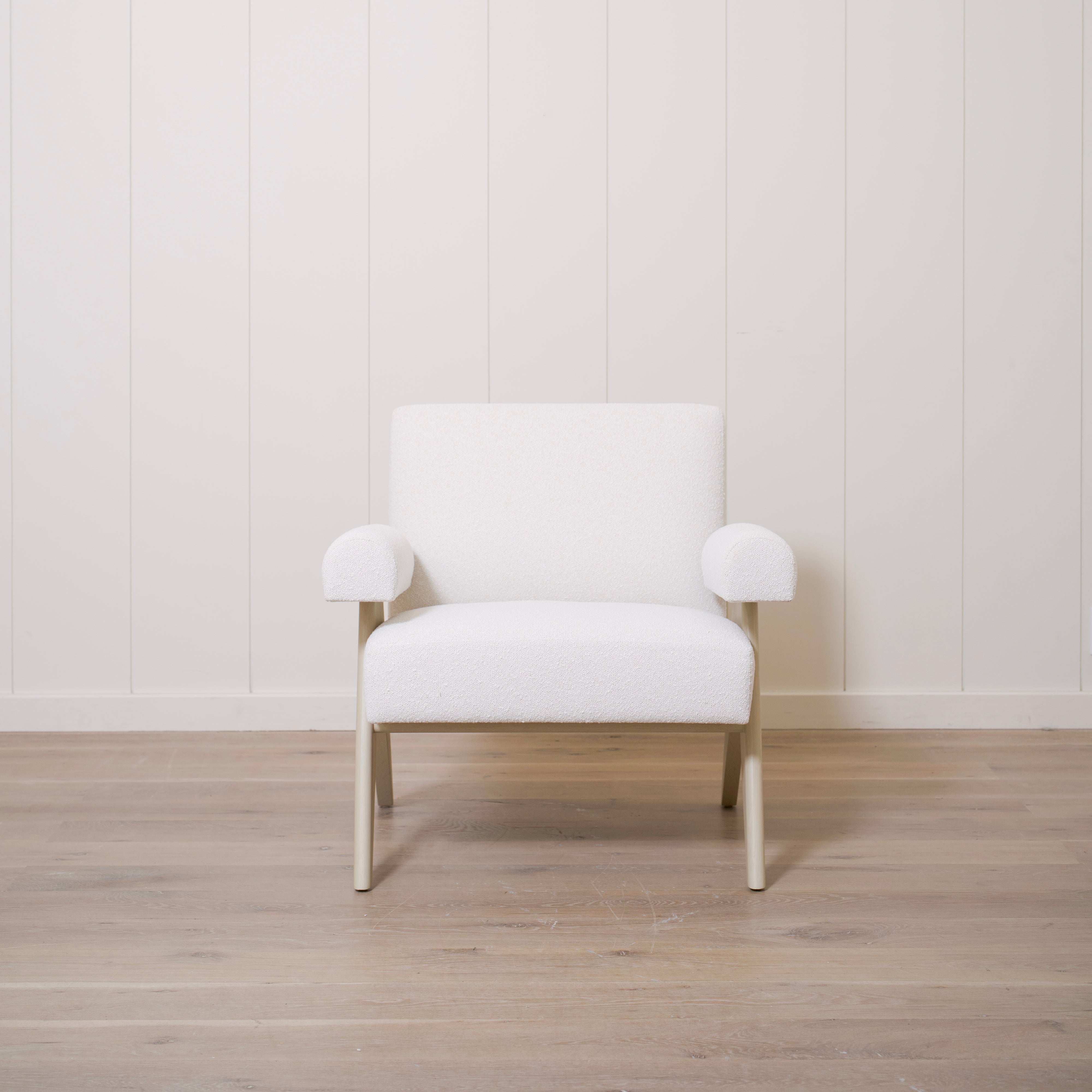As Shown: Upholstered | Fabric: Marsh Cream | Finish: Sand