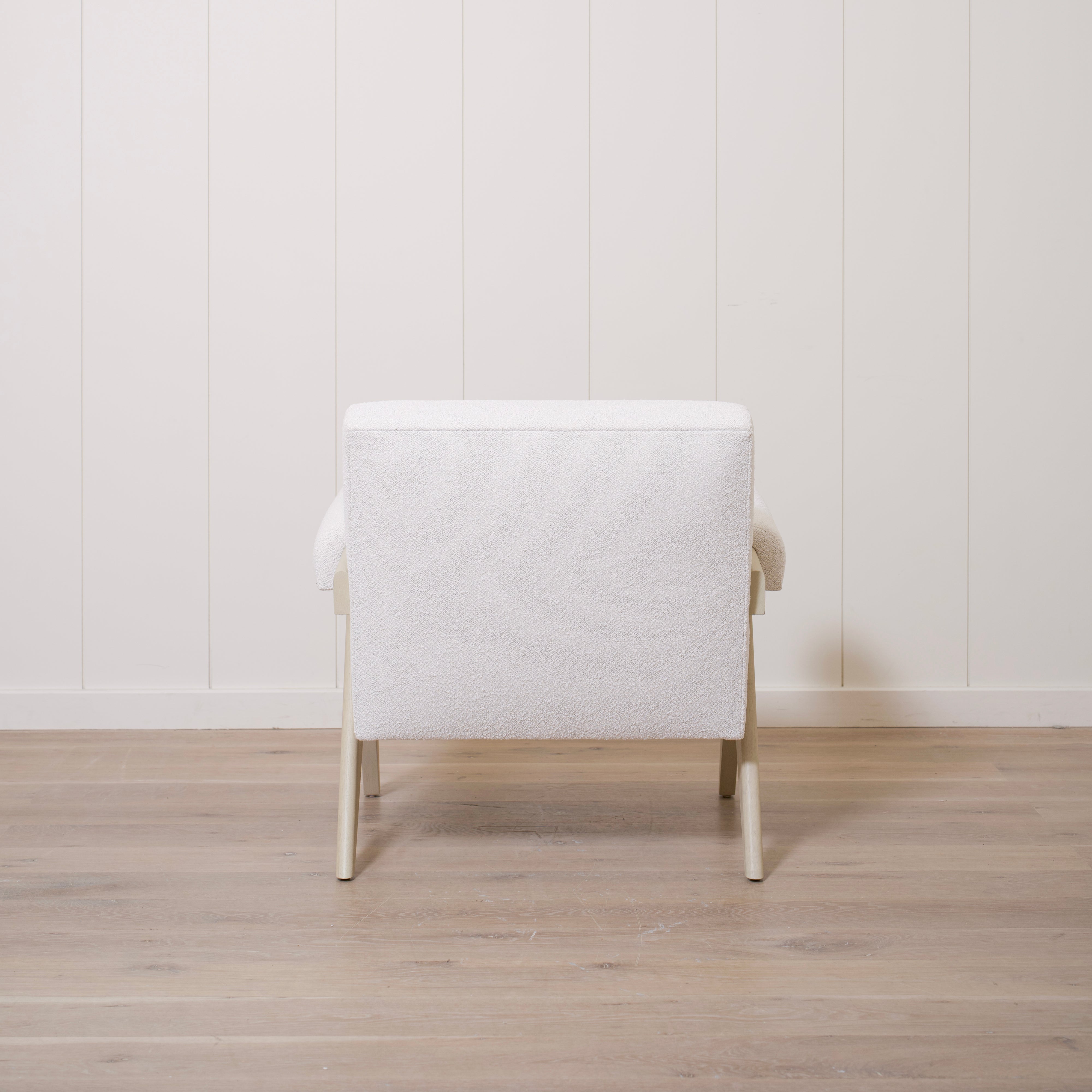 As Shown: Upholstered | Fabric: Marsh Cream | Finish: Sand