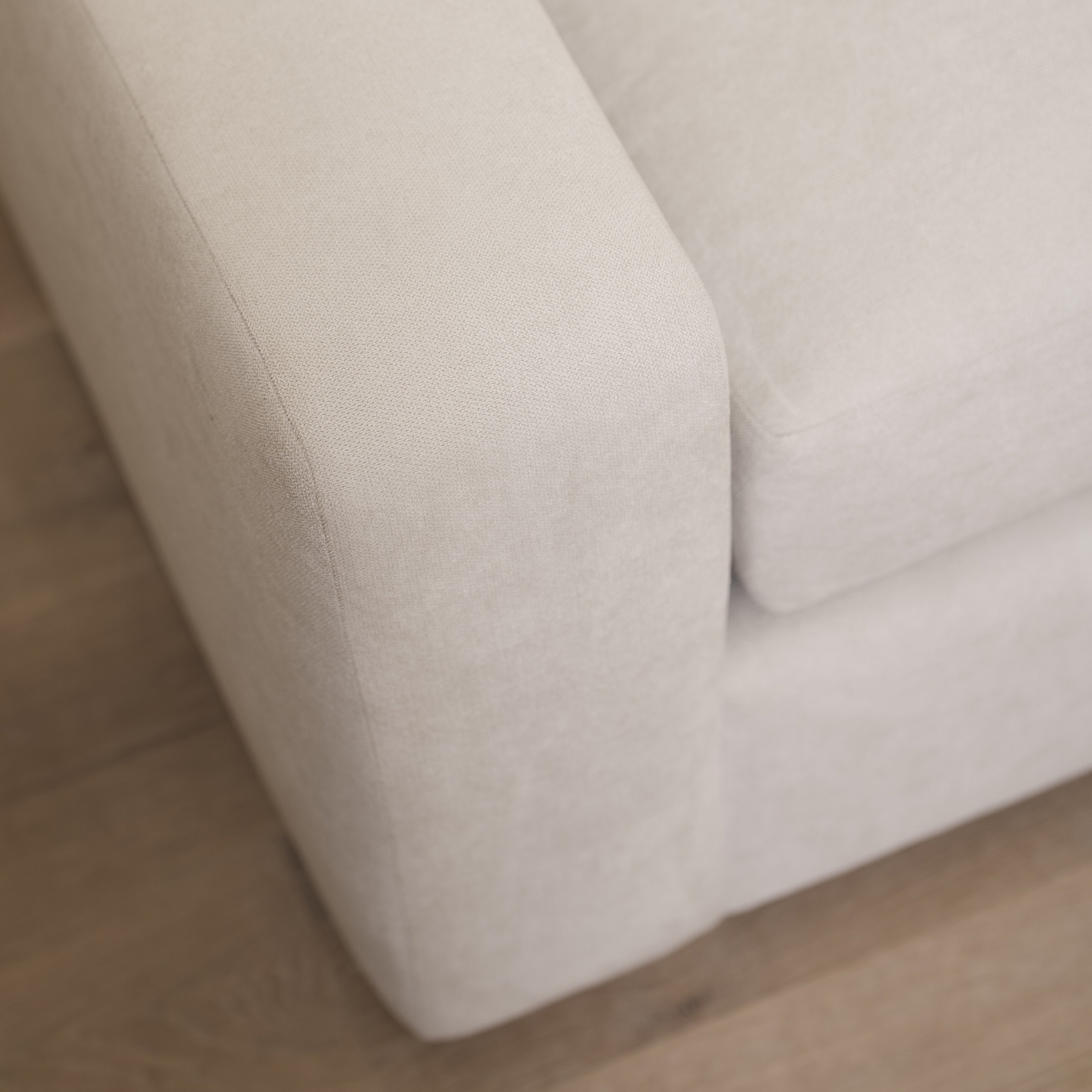 As Shown in Upholstered Isla Linen