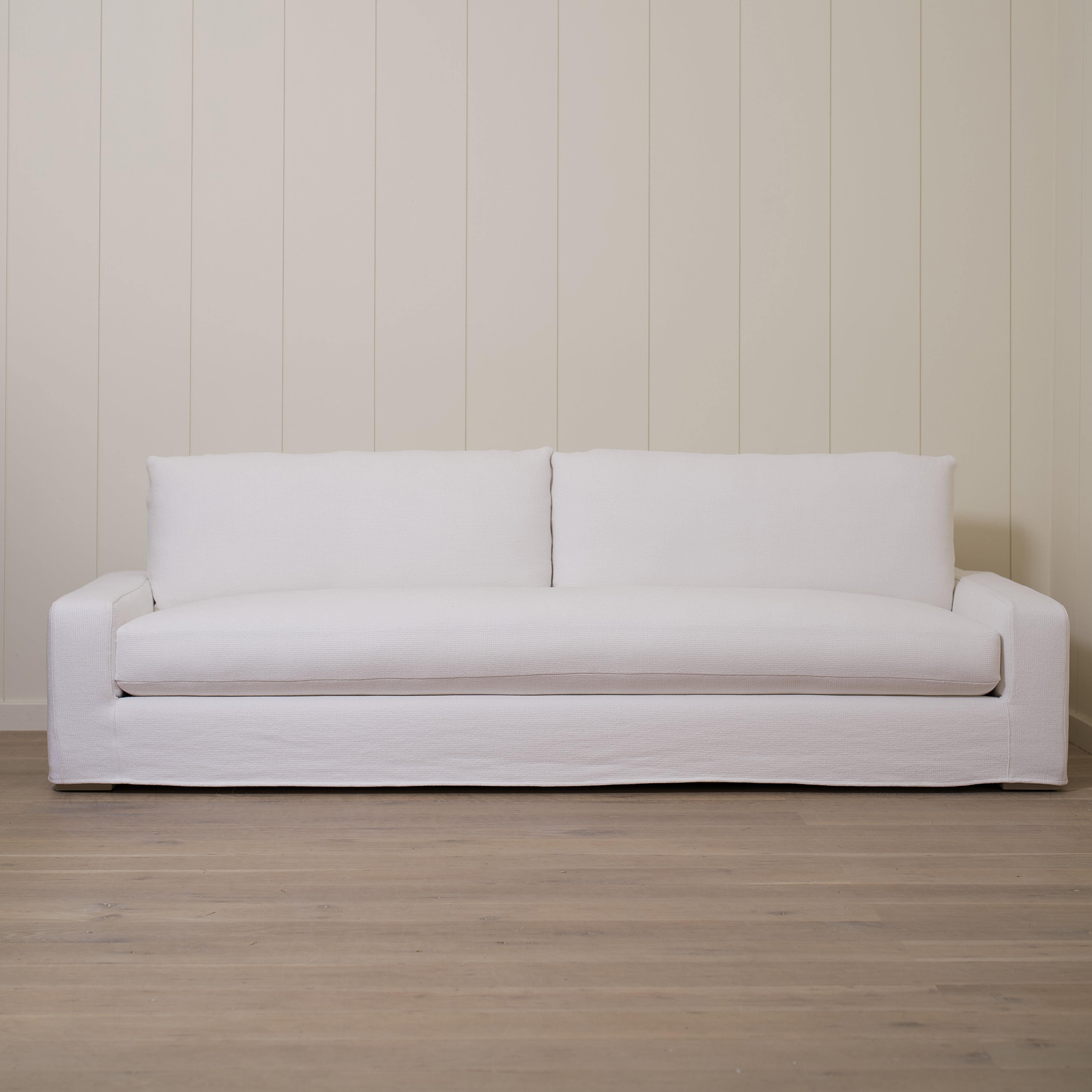 As Shown in Slipcovered Lombard White