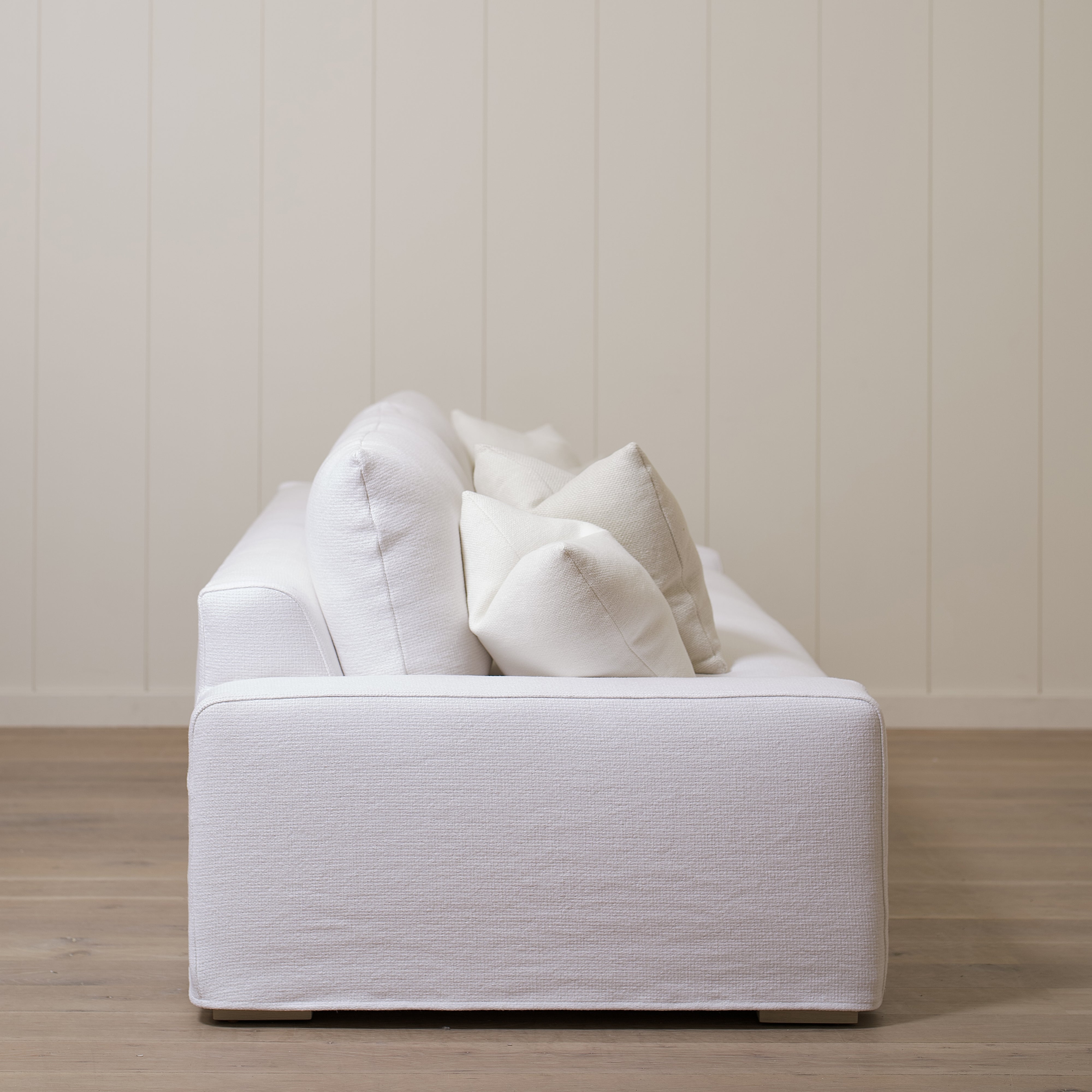 As Shown in Slipcovered Lombard White