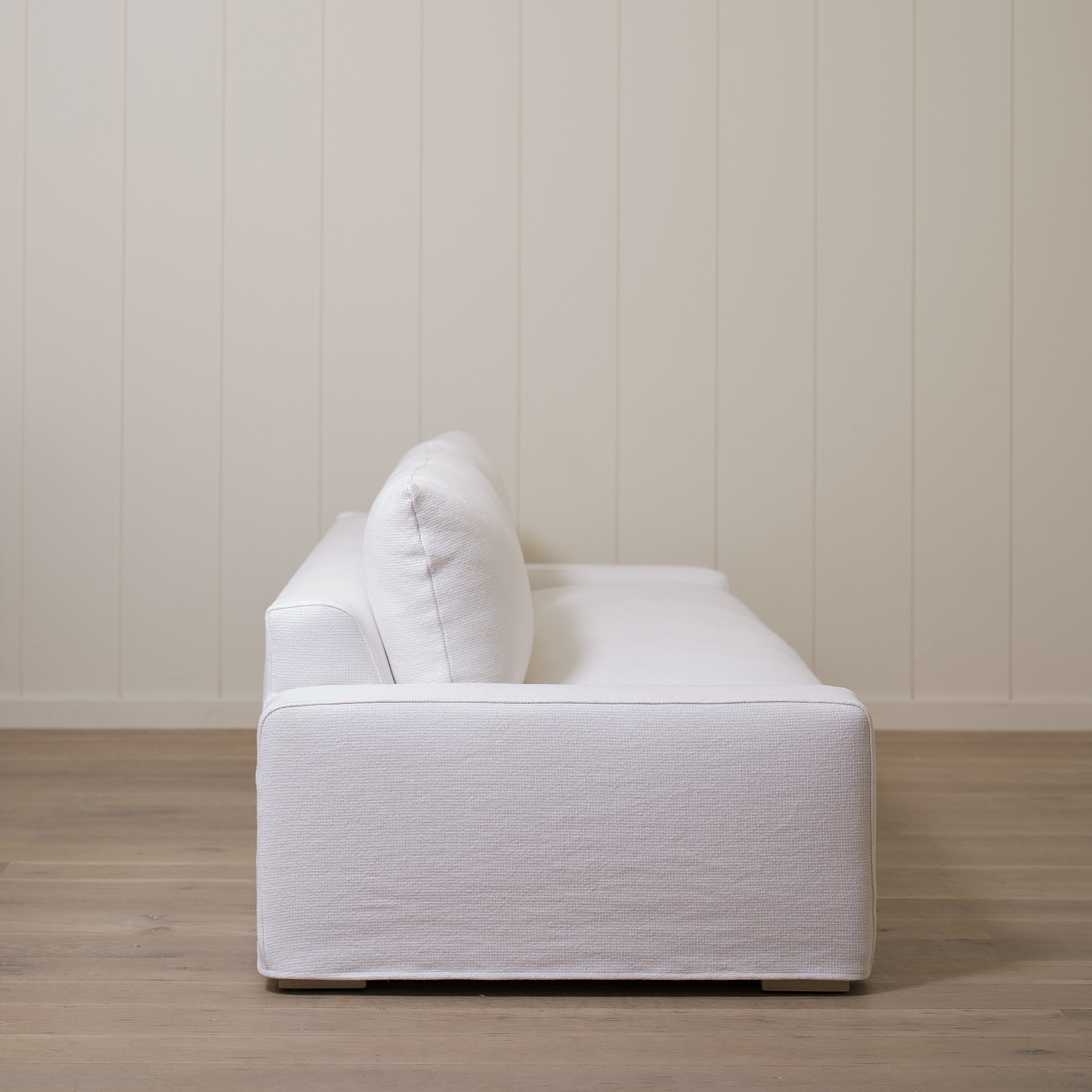 As Shown in Slipcovered Lombard White