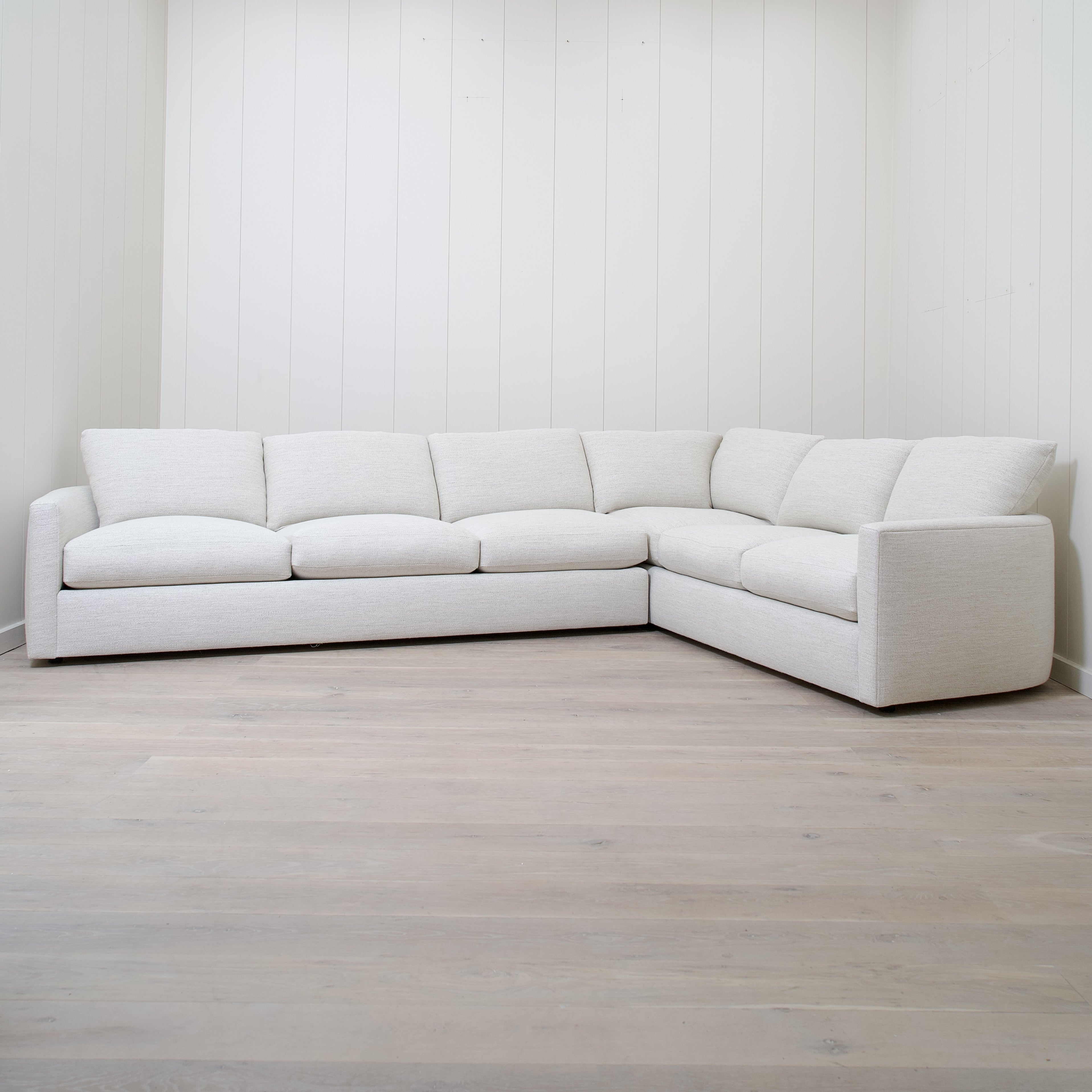 As Shown: 2PC - (138"x 102") x 38"D x 27"H, Upholstered in COM