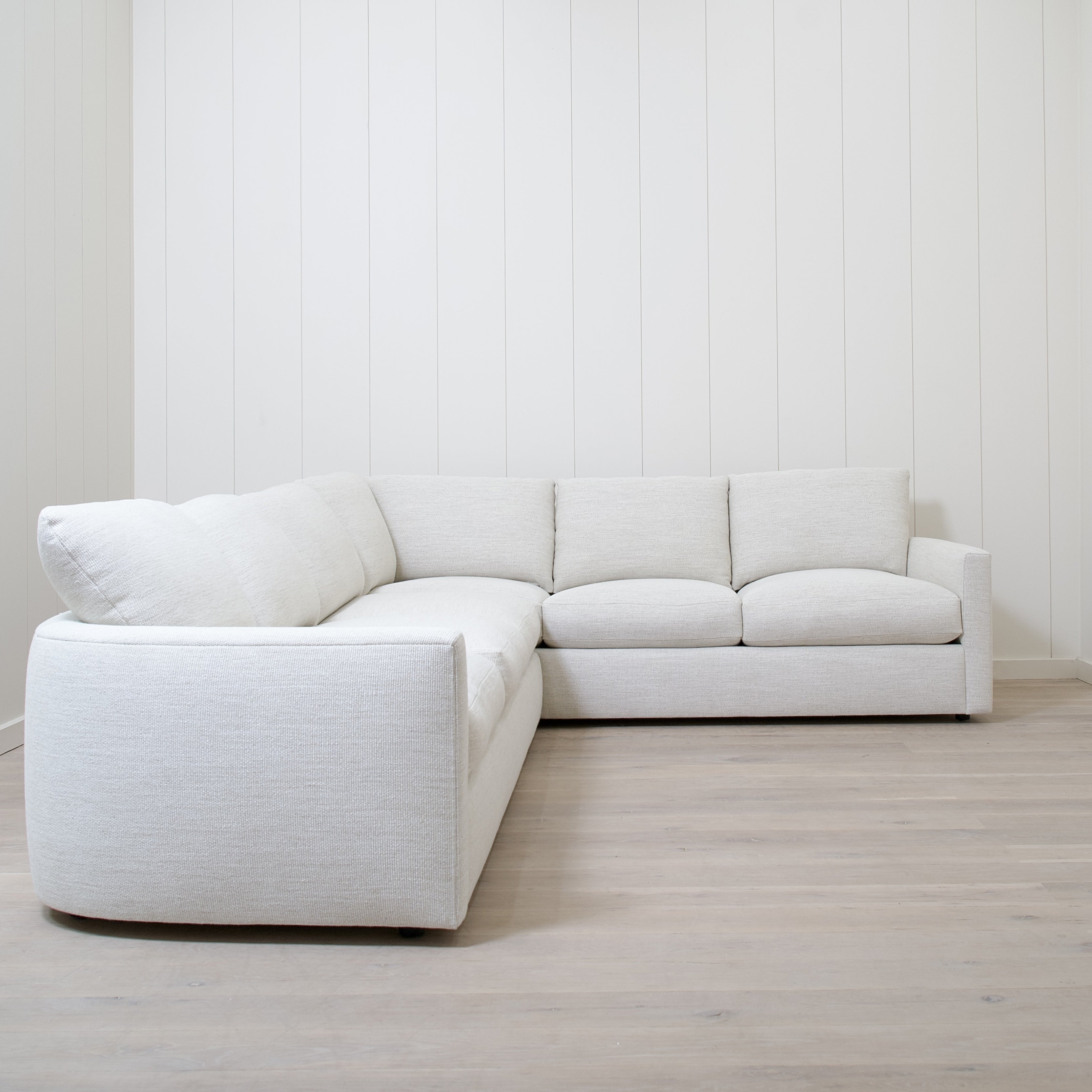 As Shown: 2PC - (138"x 102") x 38"D x 27"H, Upholstered in COM