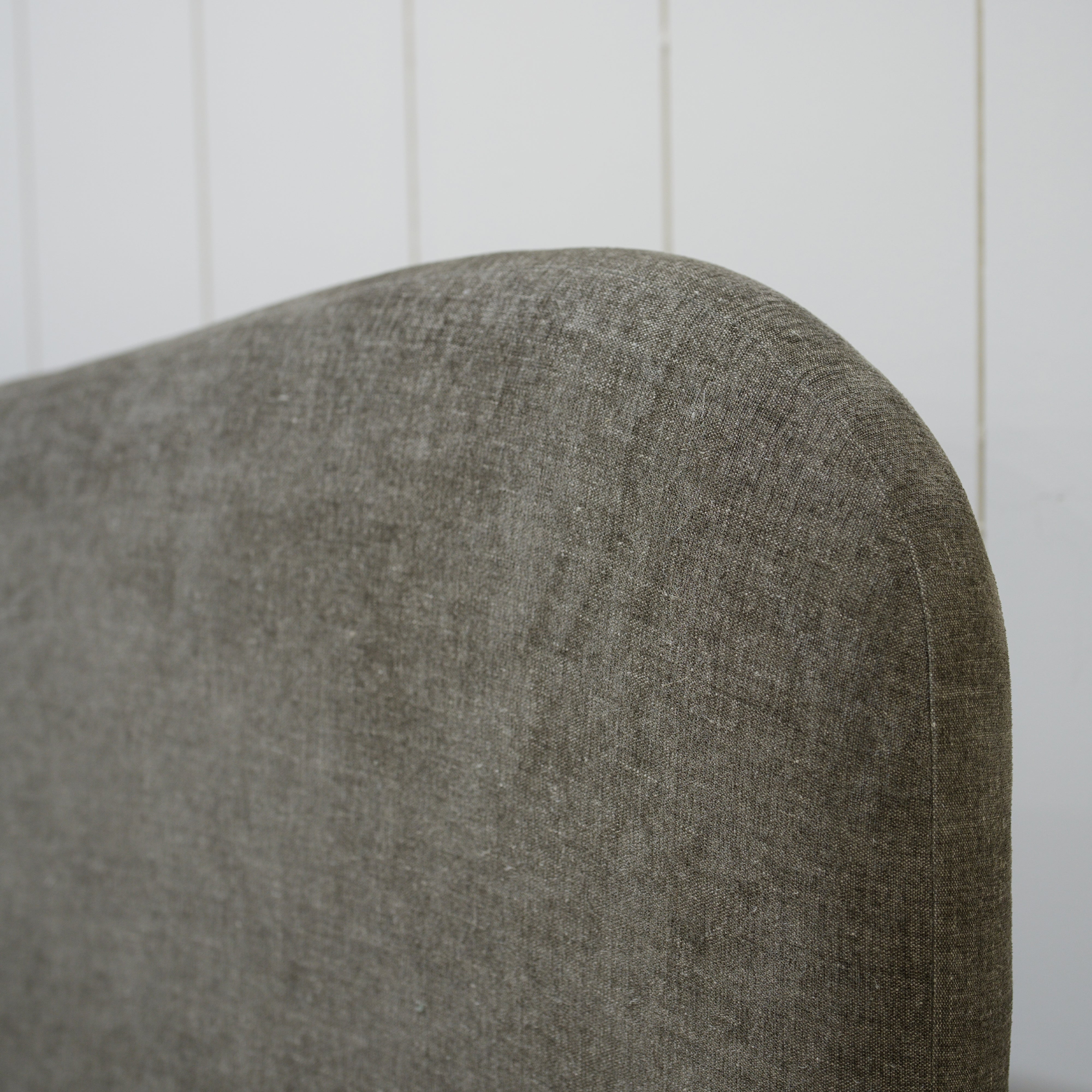 As Shown: King | Style: Upholstered | Fabric: Bellamy Stone | Finish: N/A