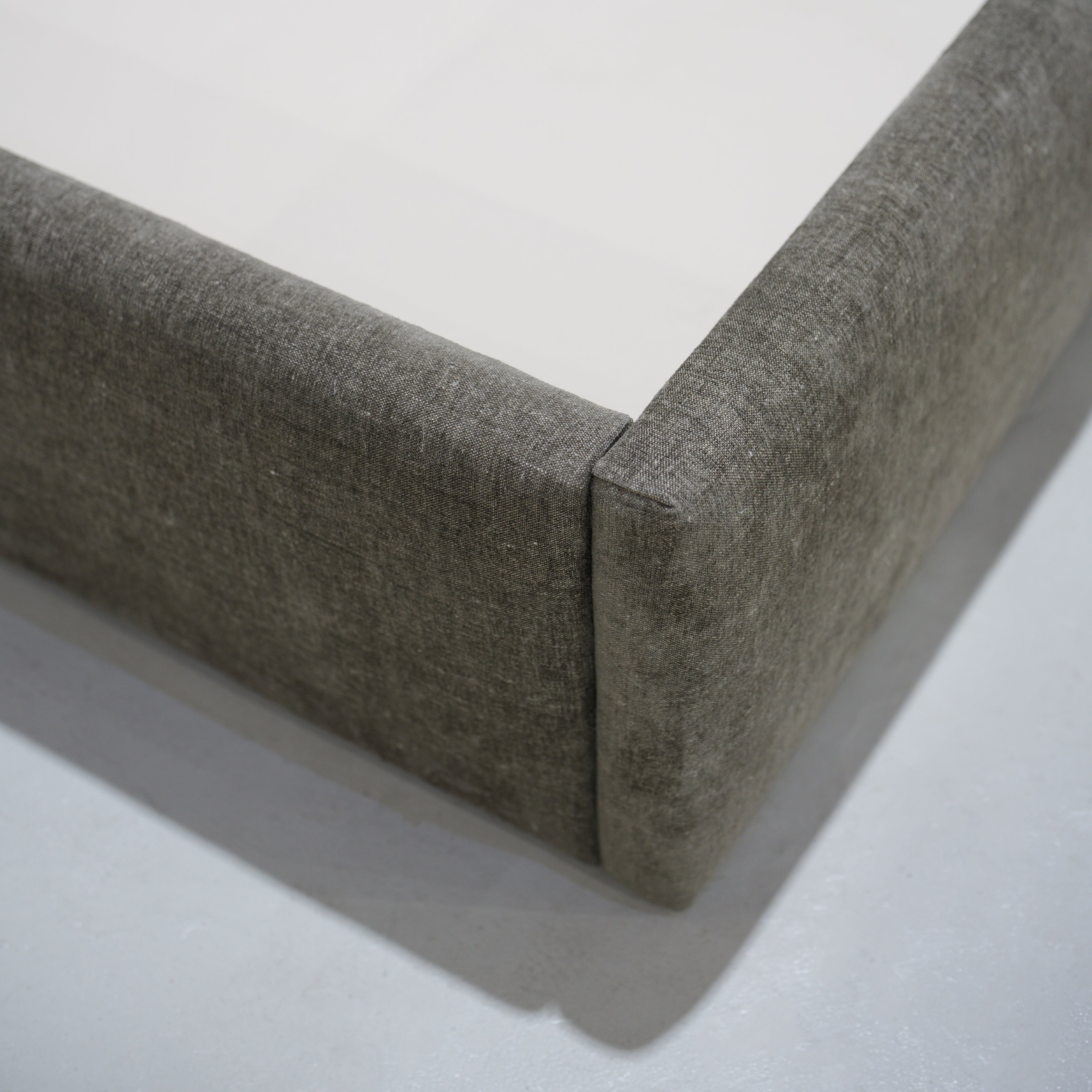As Shown: King | Style: Upholstered | Fabric: Bellamy Stone | Finish: N/A