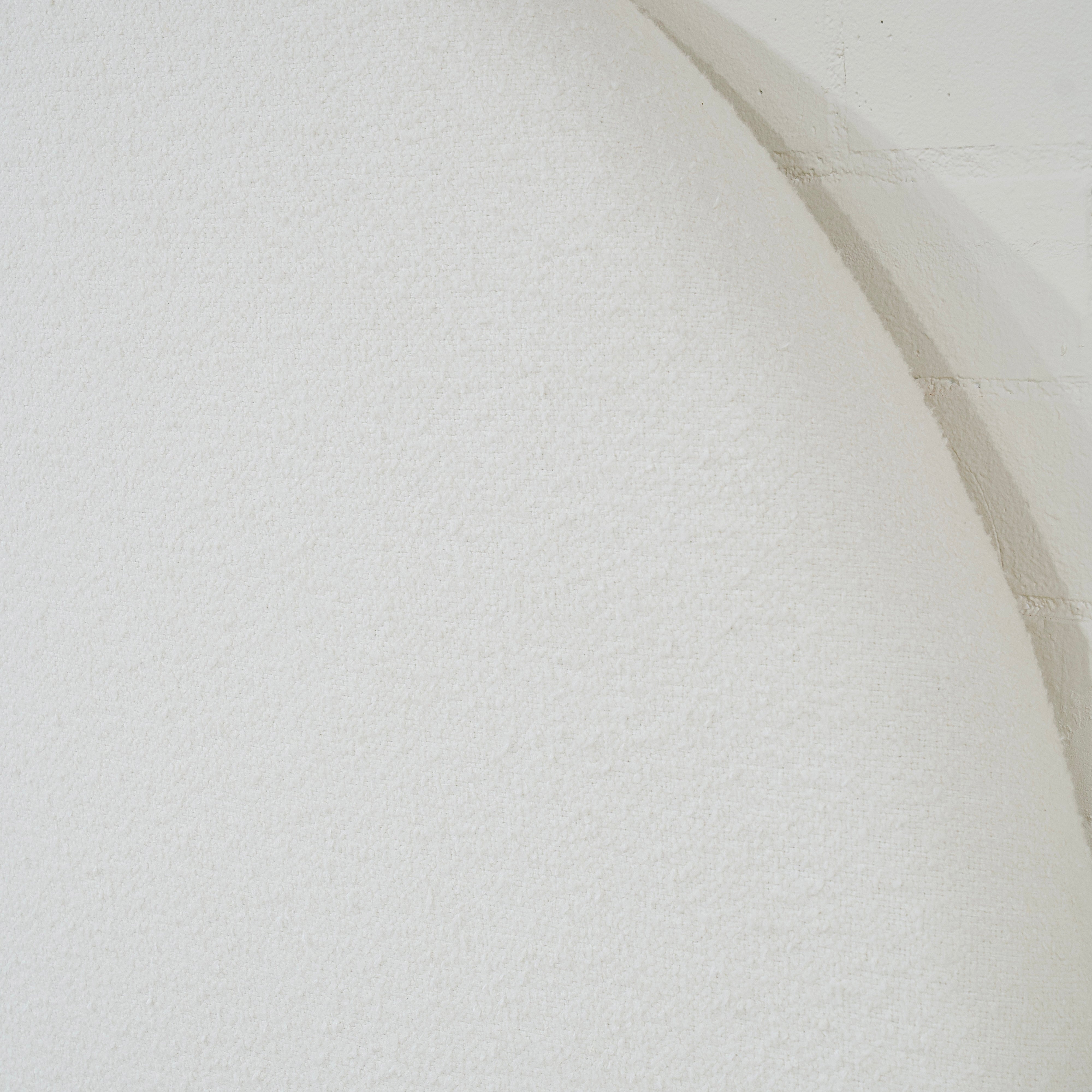 As Shown: King | Style: Upholstered | Fabric: Berber White | Finish: N/A