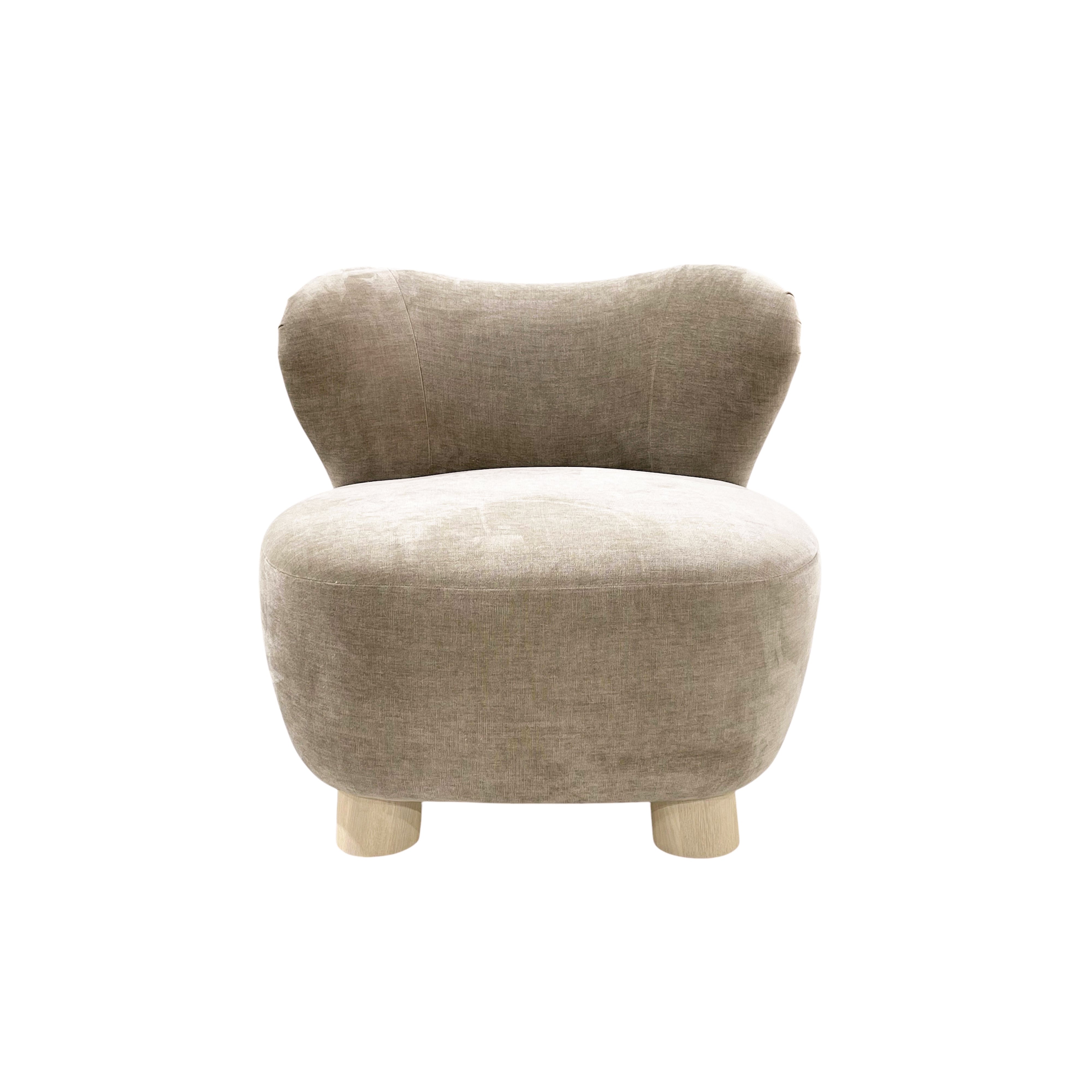 As Shown: 34"L x 35"D x 32"H | Style: Upholstered | Fabric: Canyon Chestnut | Base: Legs | Finish: Sand
