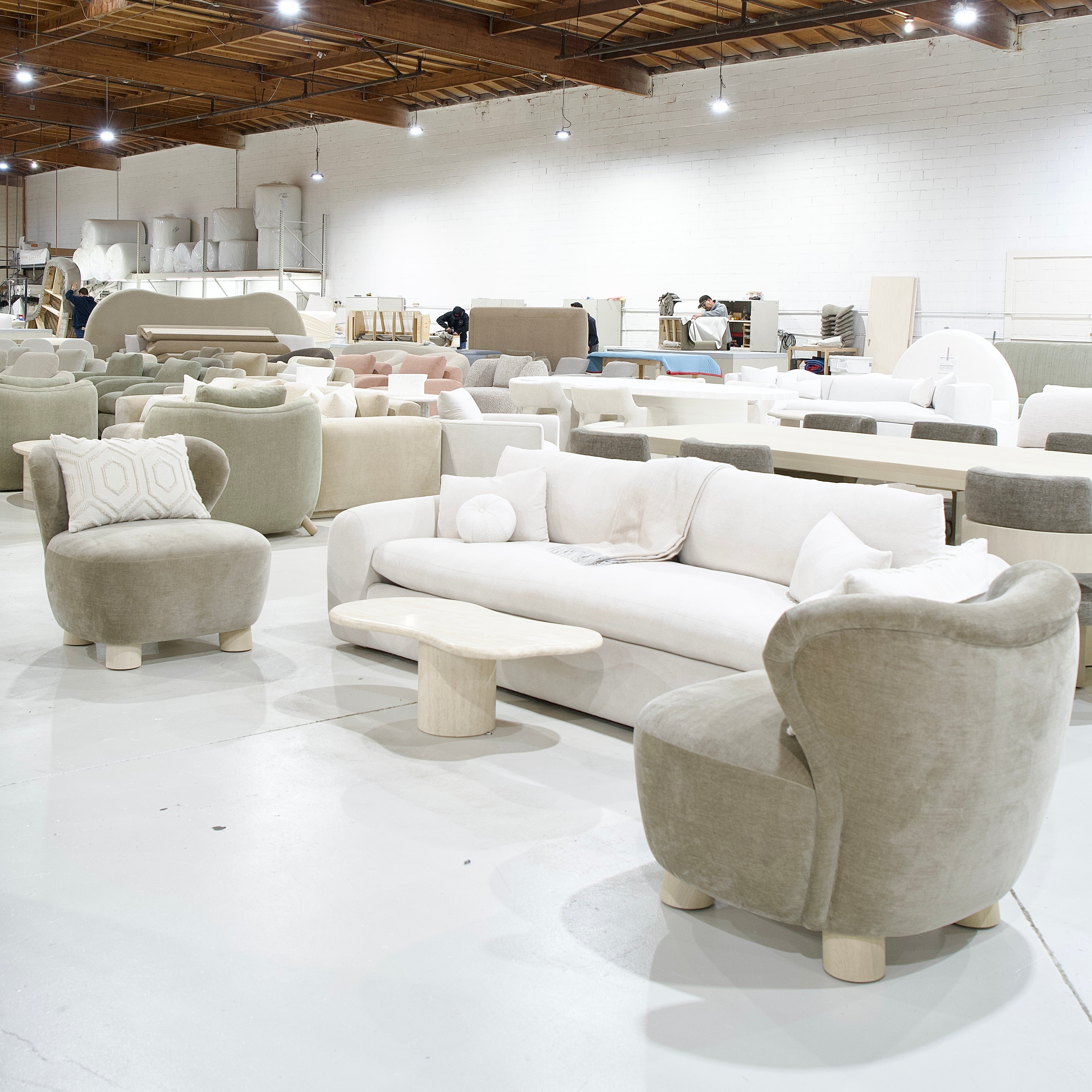 As Shown: 34"L x 35"D x 32"H | Style: Upholstered | Fabric: Canyon Chestnut | Base: Legs | Finish: Sand