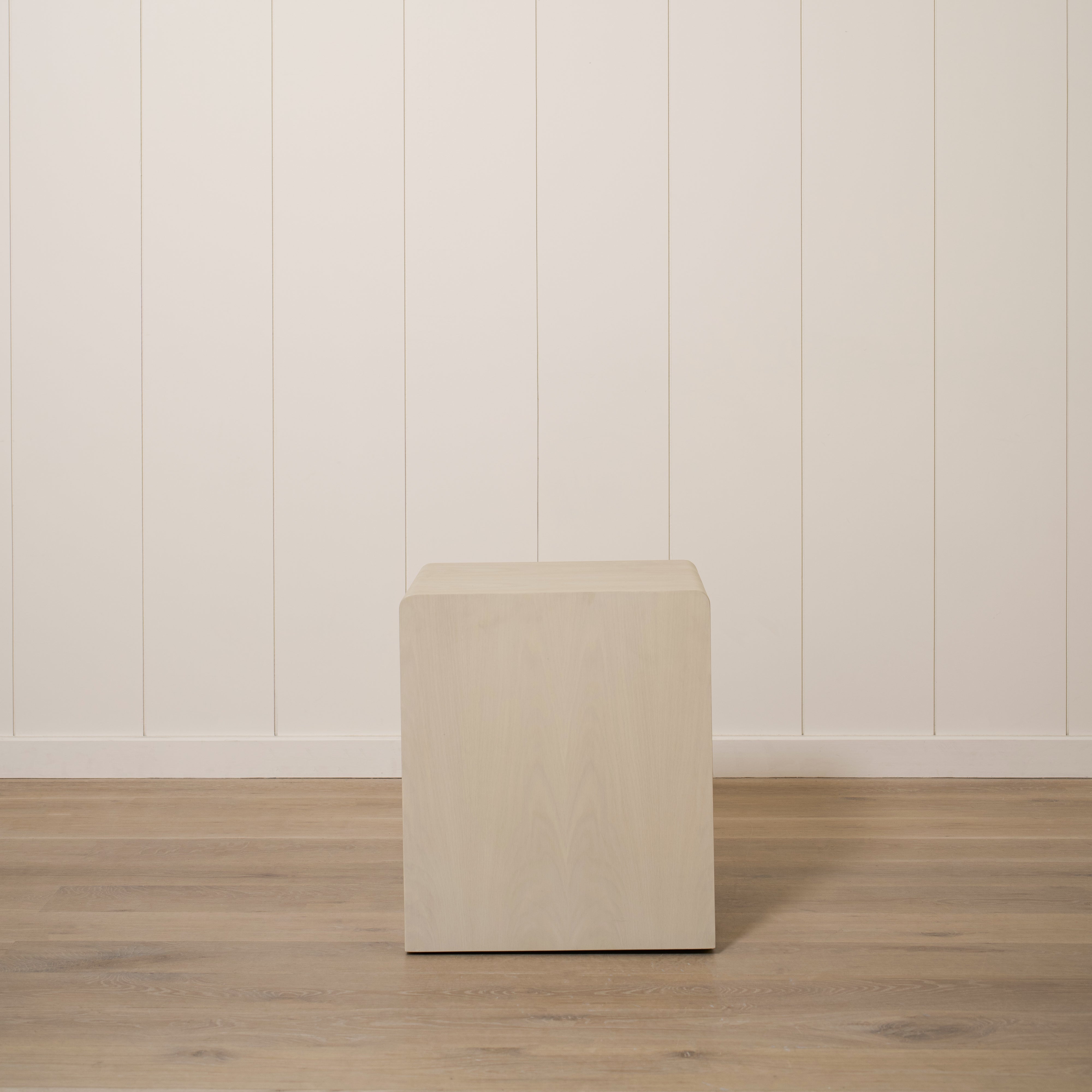 As Shown: 20"L x 18"D x 23"H | Material: Solid Oak | Finish: Natural