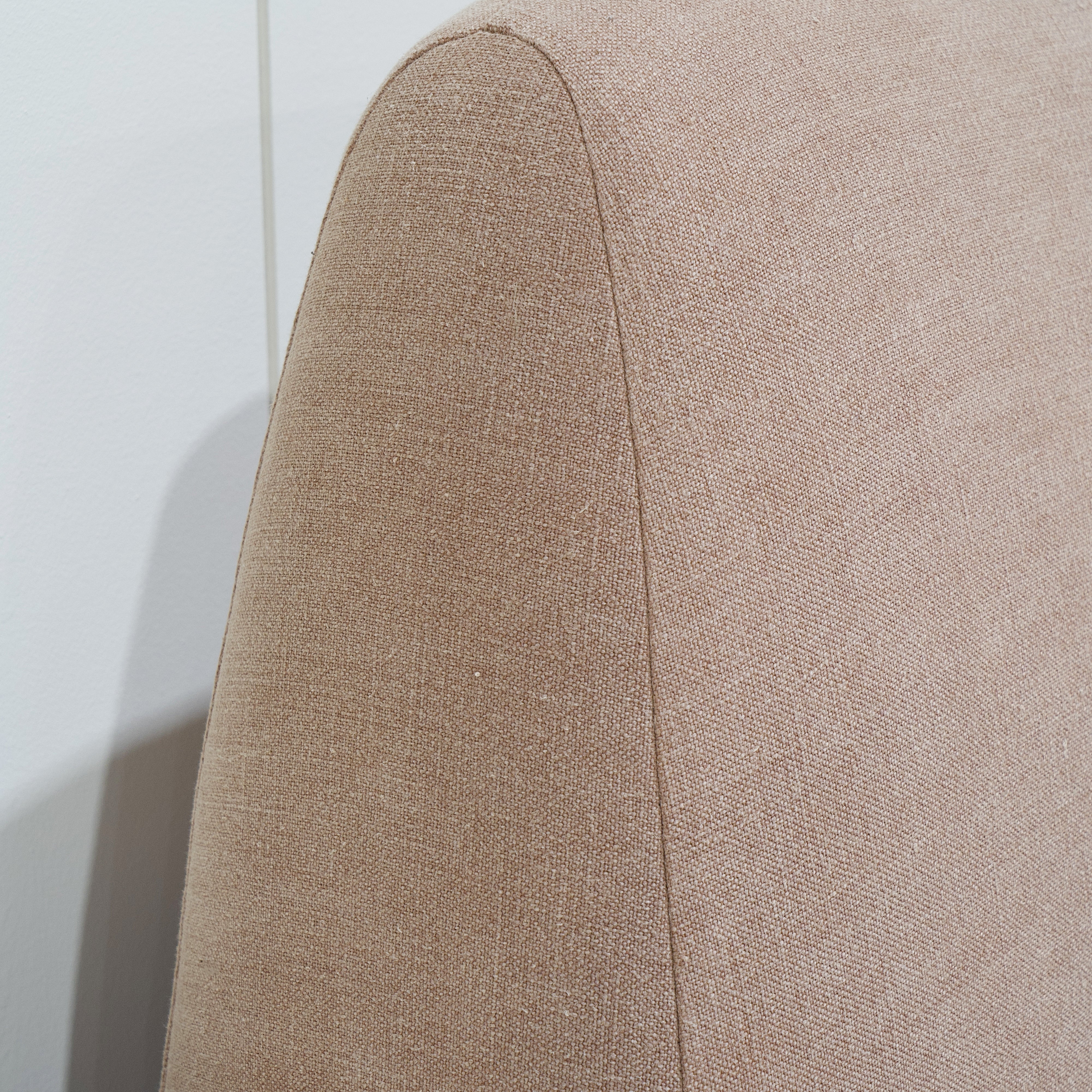 As Shown: King | Style: Upholstered | Fabric: Granby Clay | Finish: N/A