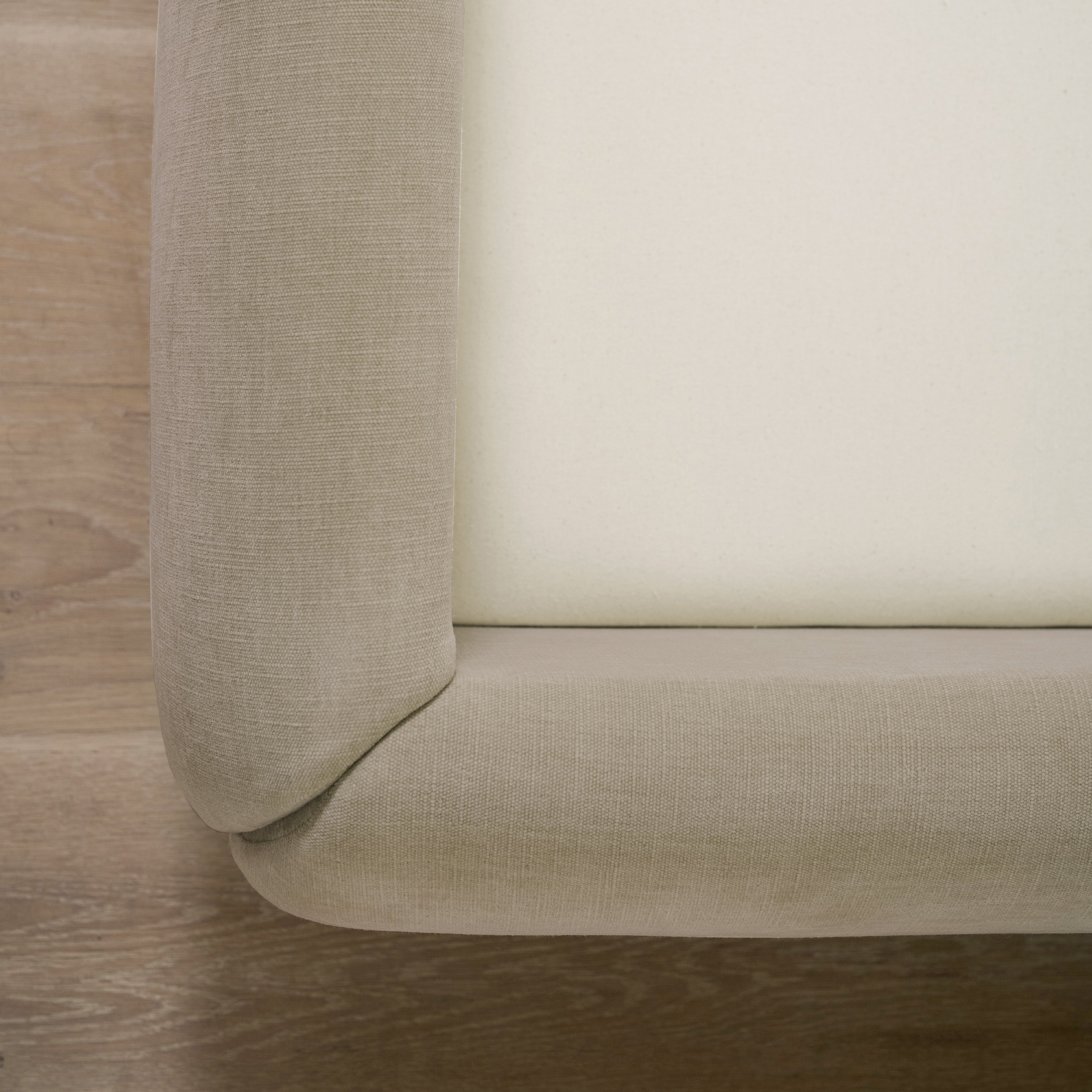 As Shown: King | Style: Upholstered | Fabric: Canyon Sage | Finish: N/A