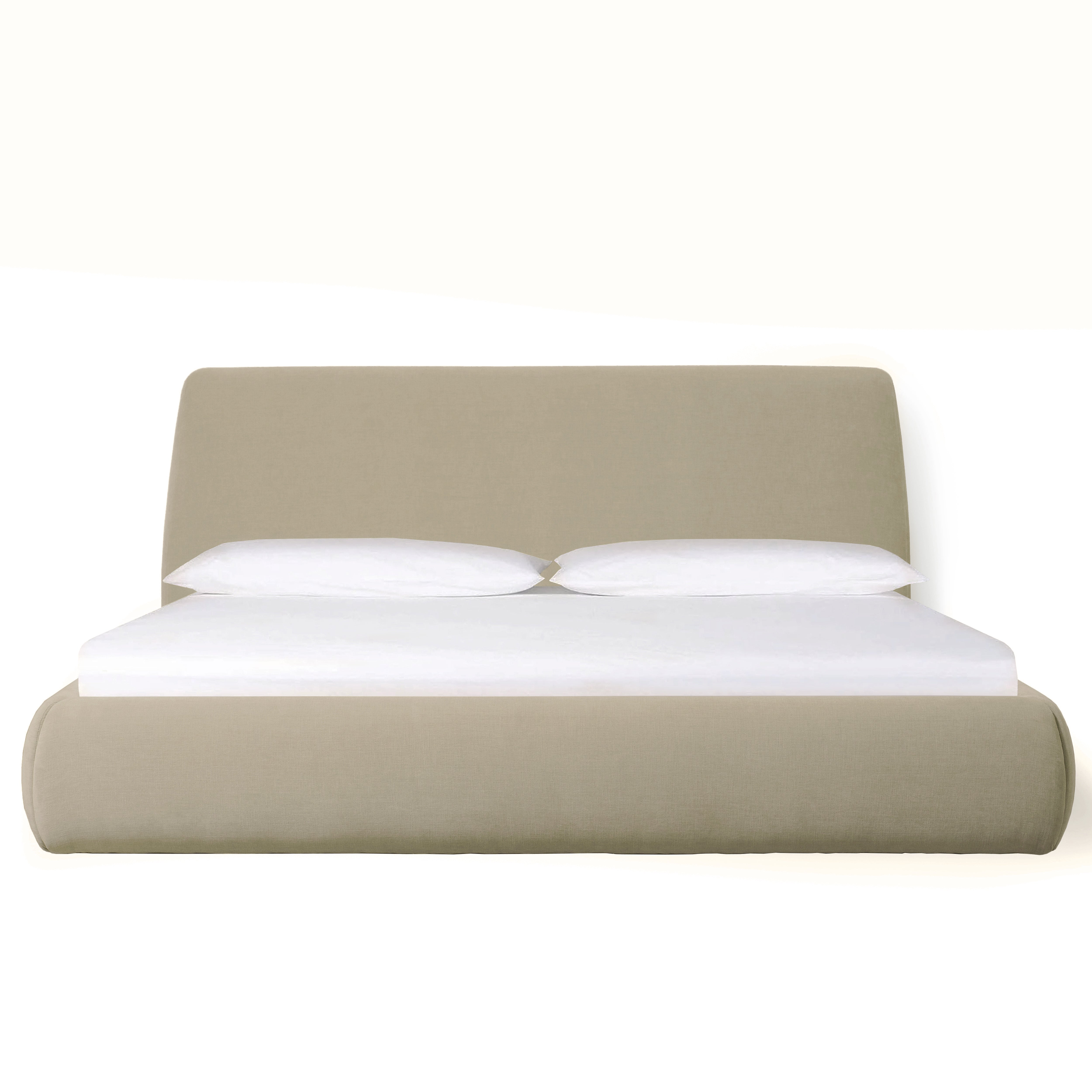 As Shown: King | Style: Upholstered | Fabric: Canyon Sage | Finish: N/A