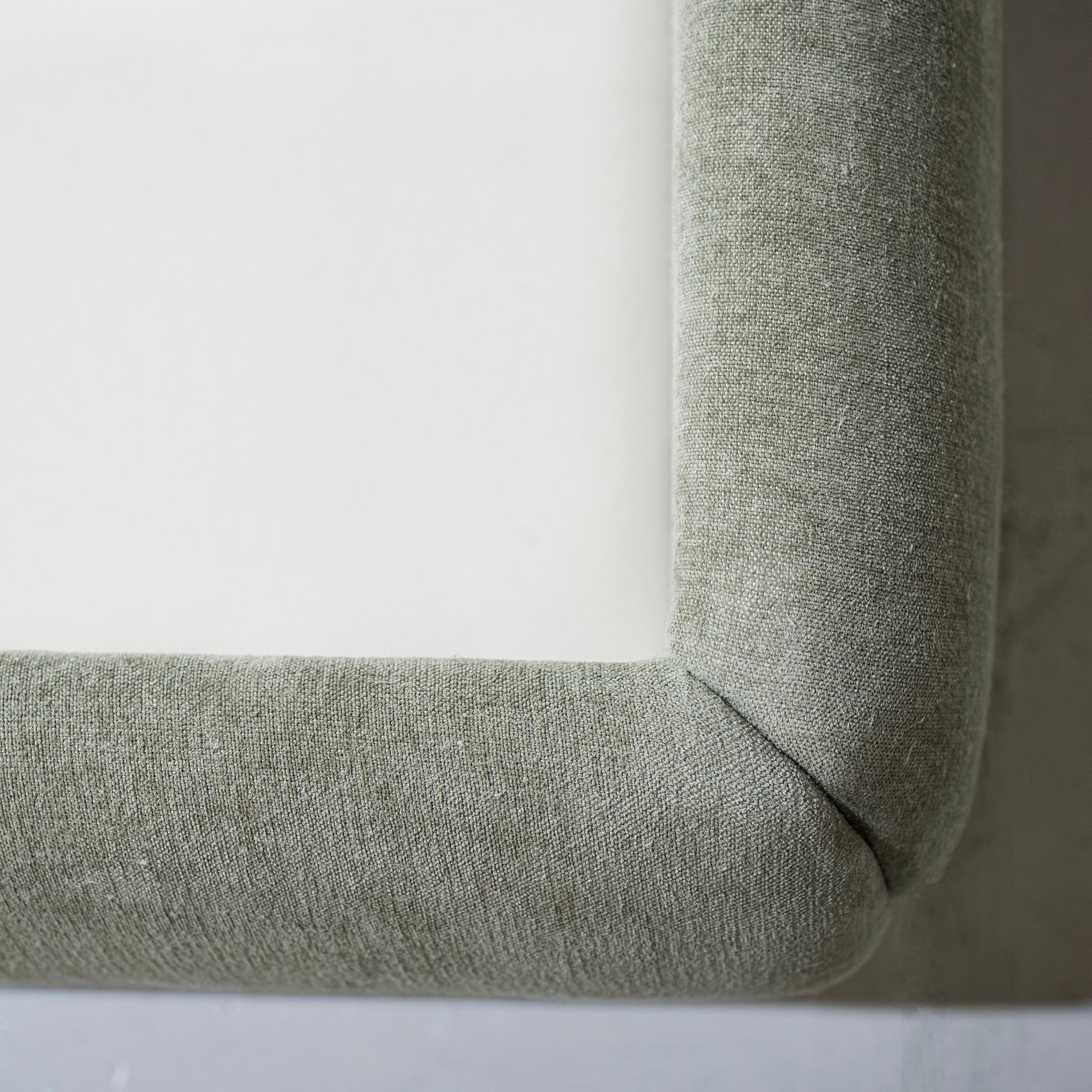 As Shown: King | Style: Upholstered | Fabric: Bellamy Moss | Finish: N/A