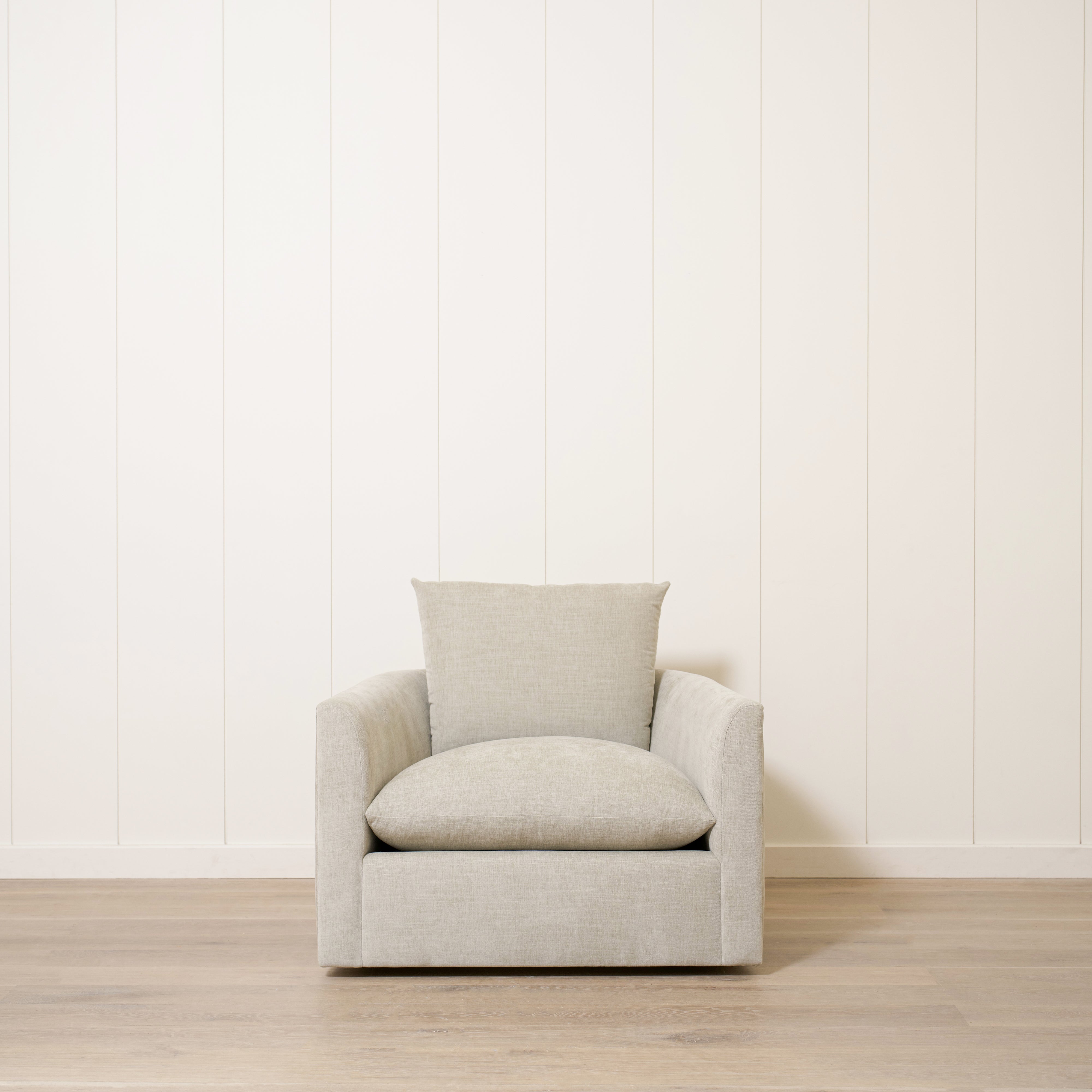 As Shown: Large| Style: Upholstered | Fabric: Arbor Sage | Base: Swivel | Finish: N/A