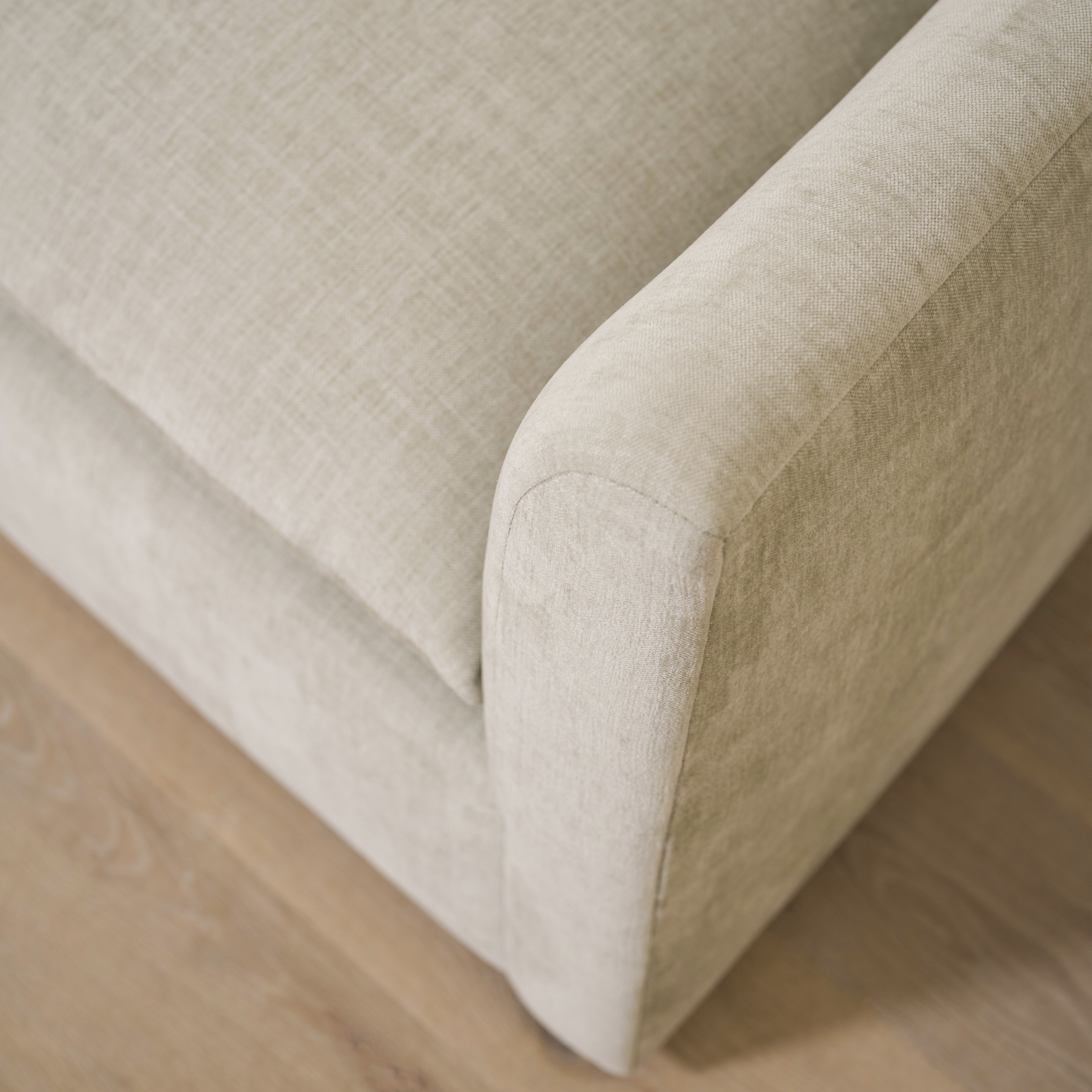 As Shown: McGrath L Chair-38"W x 38"D x 33"H | Style: Upholstered | Fabric: Arbor Sage