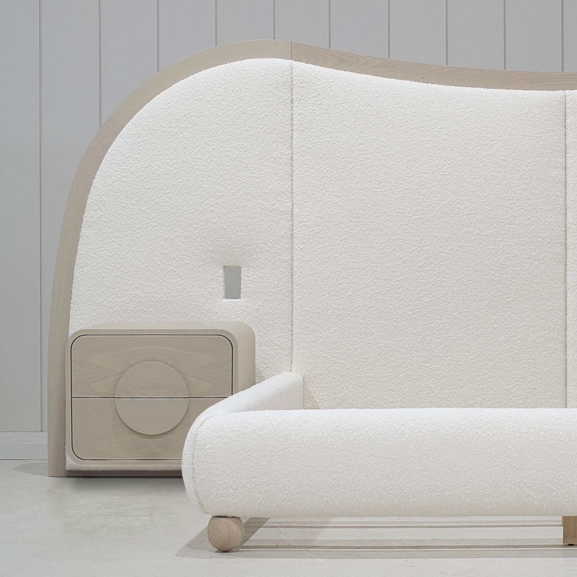 As Shown: in Mint White Super White finish