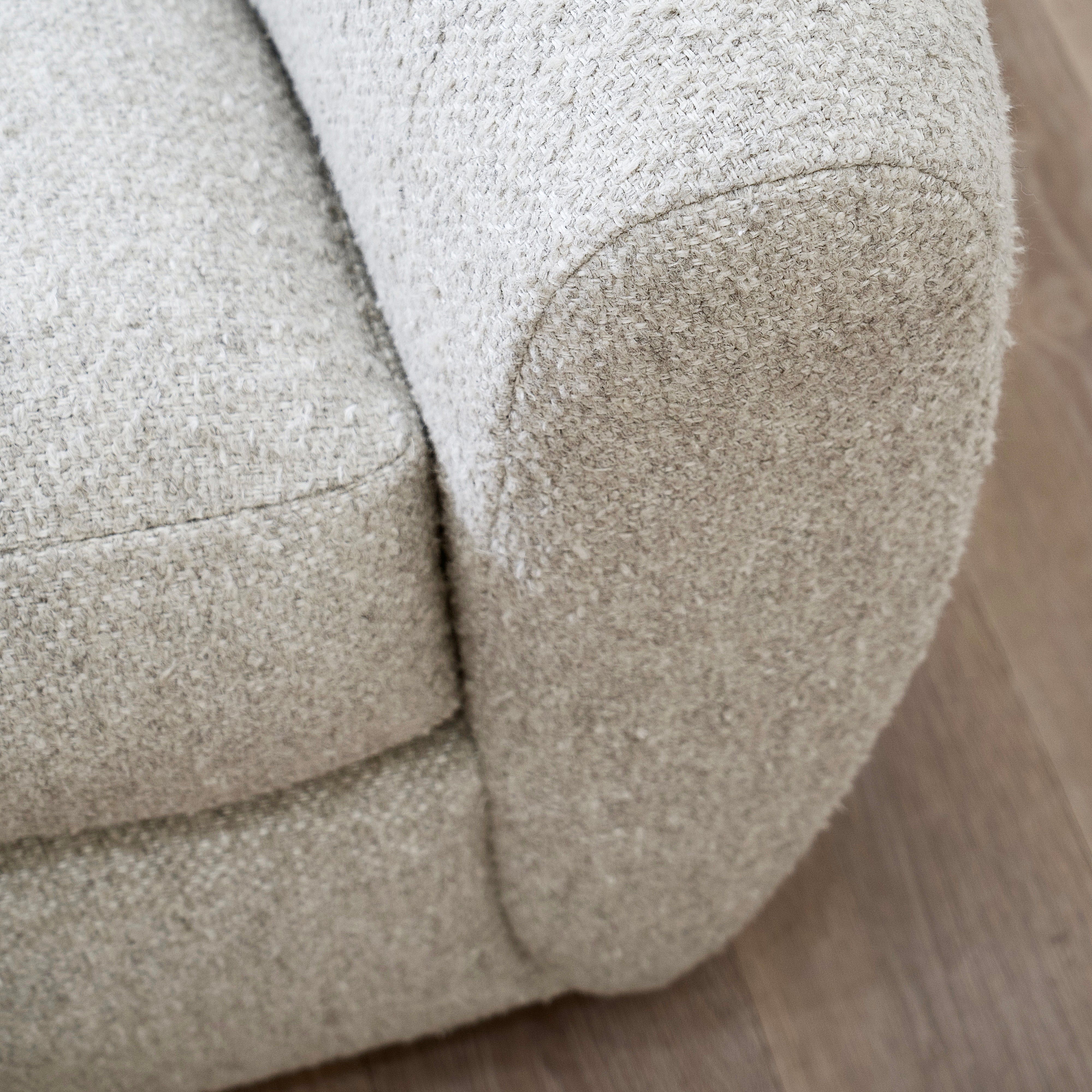 As Shown: Berber Linen, Nordic White