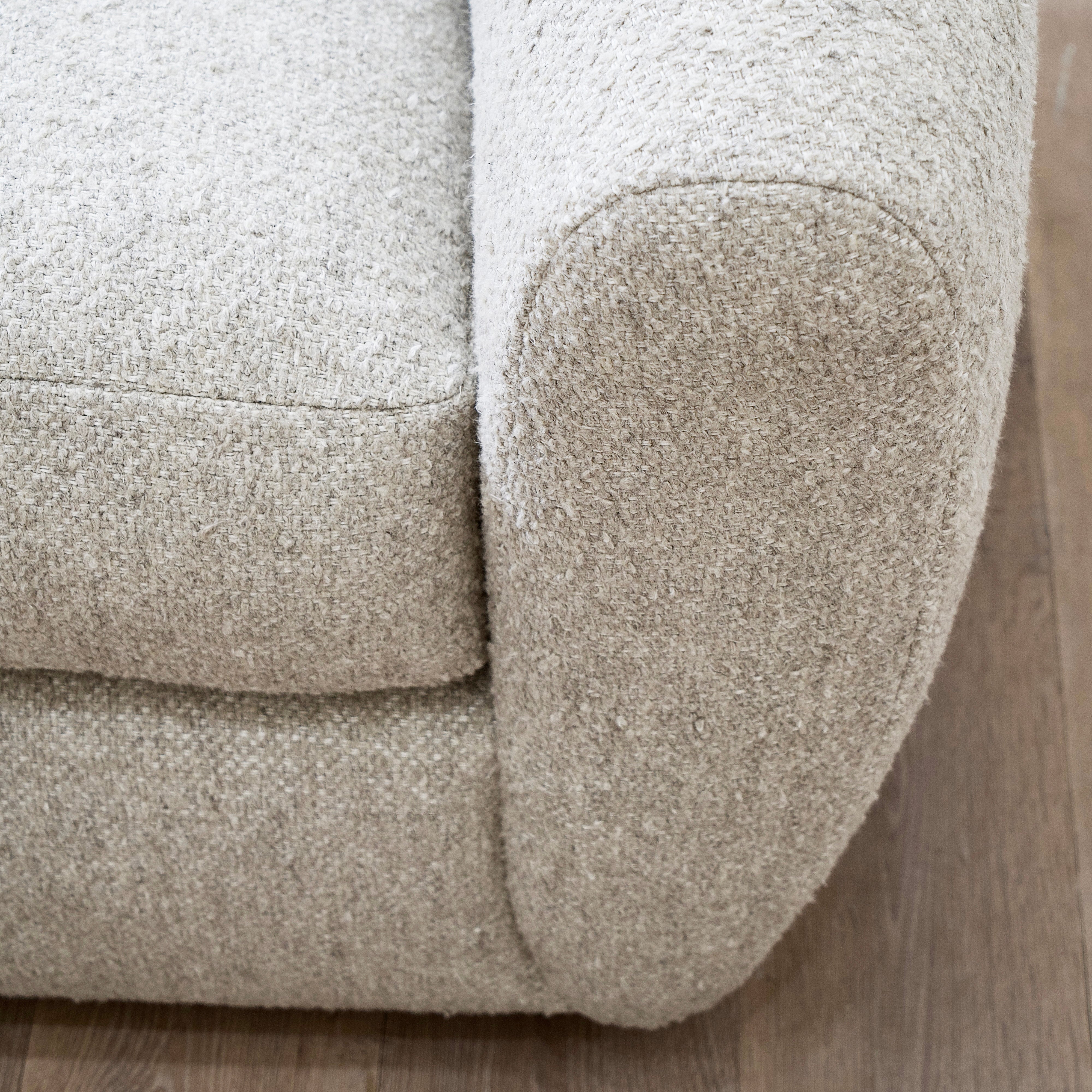 As Shown: Berber Linen, Nordic White