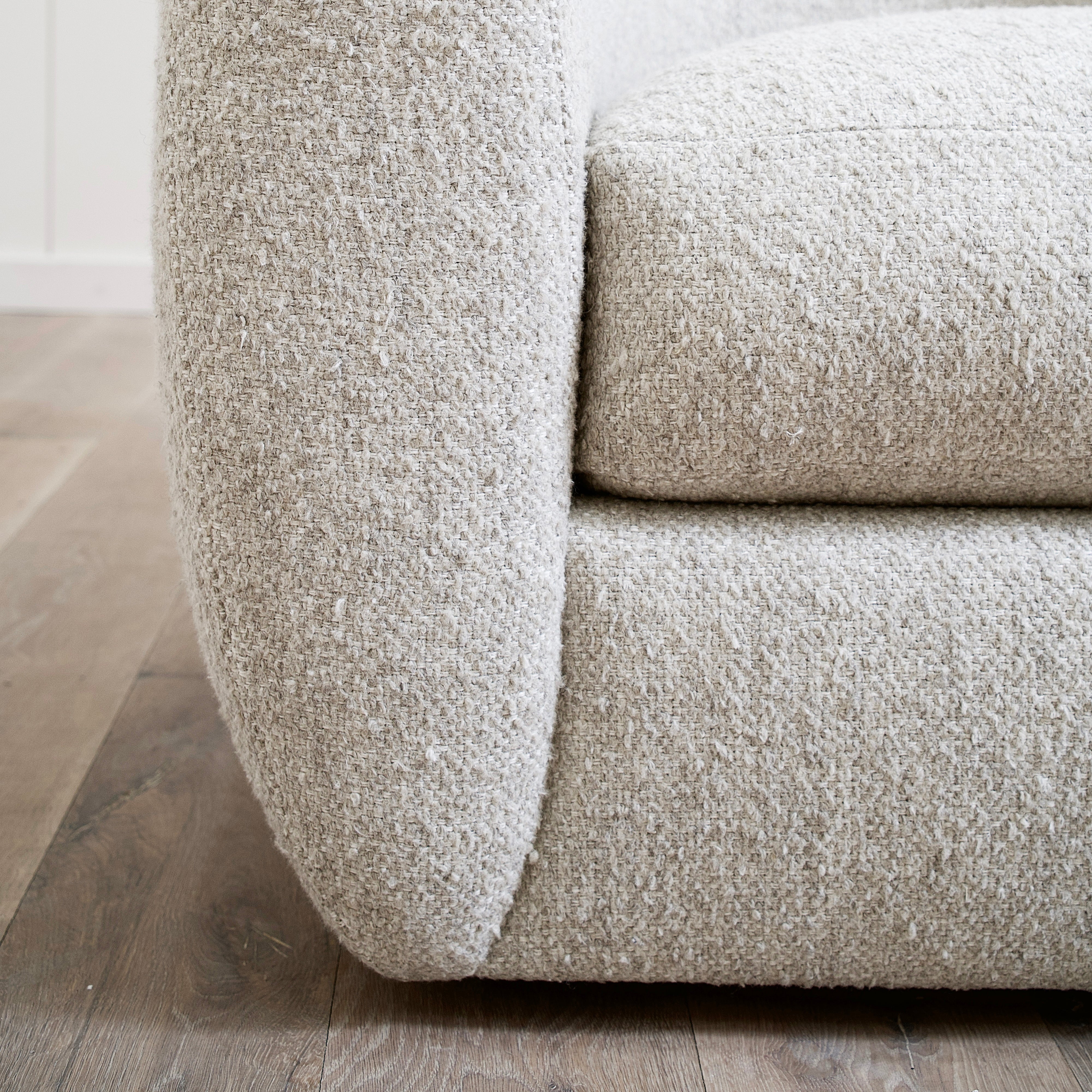 As Shown: Berber Linen, Nordic White