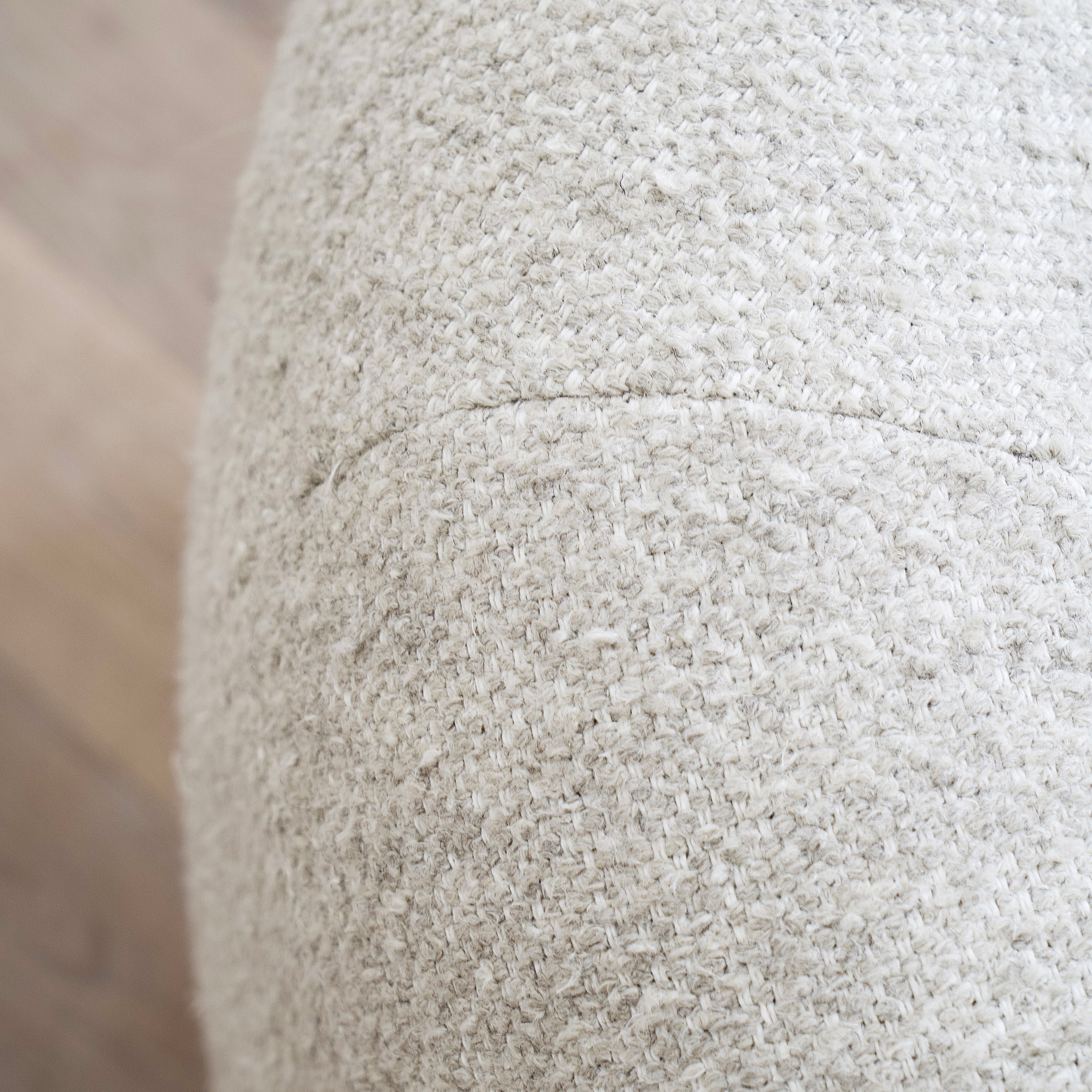 As Shown: Berber Linen, Nordic White