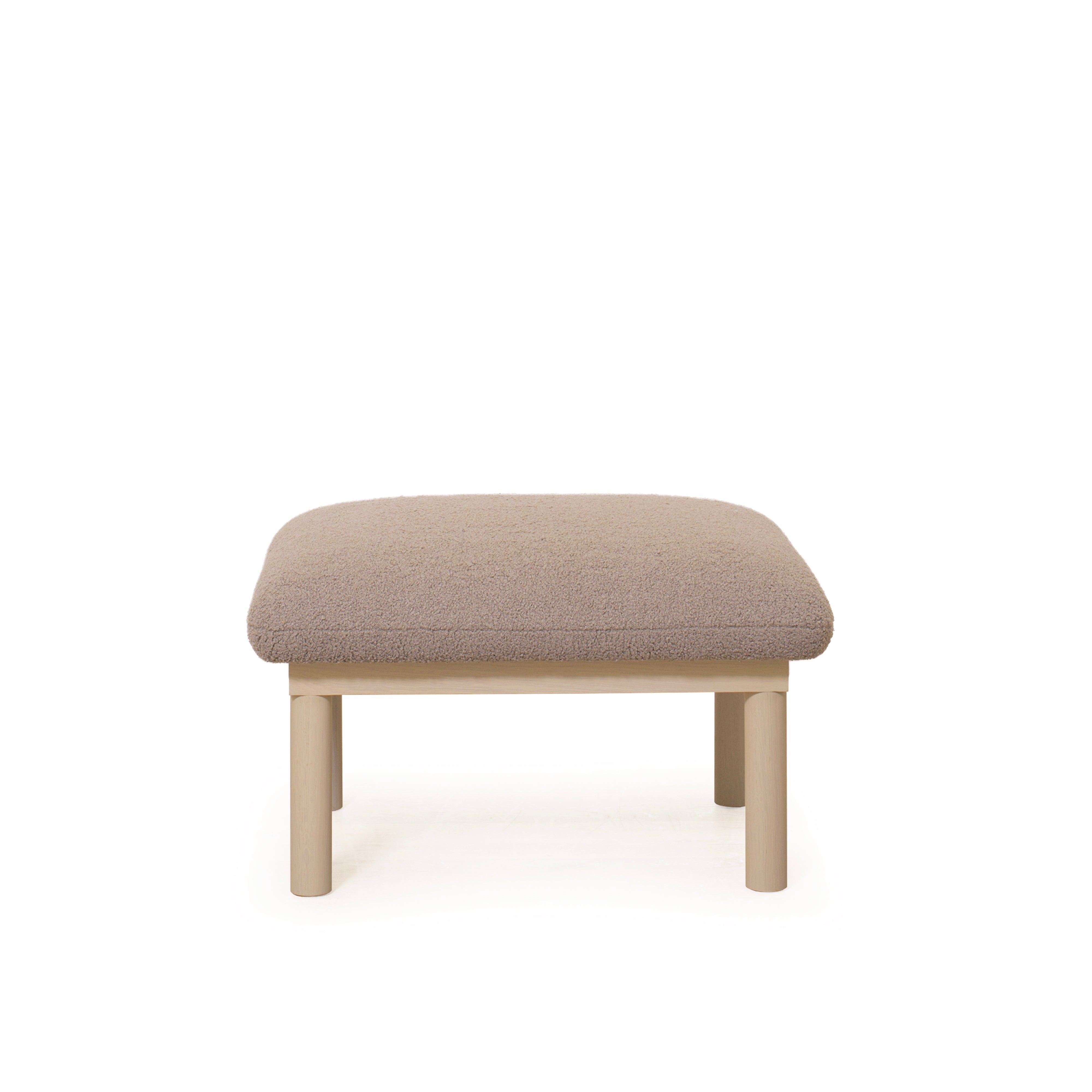 As Shown: 29"W x 22"H x 18"H | Fabric: Peak Taupe | Material: Solid & Engineered Oak | Finish: Sand