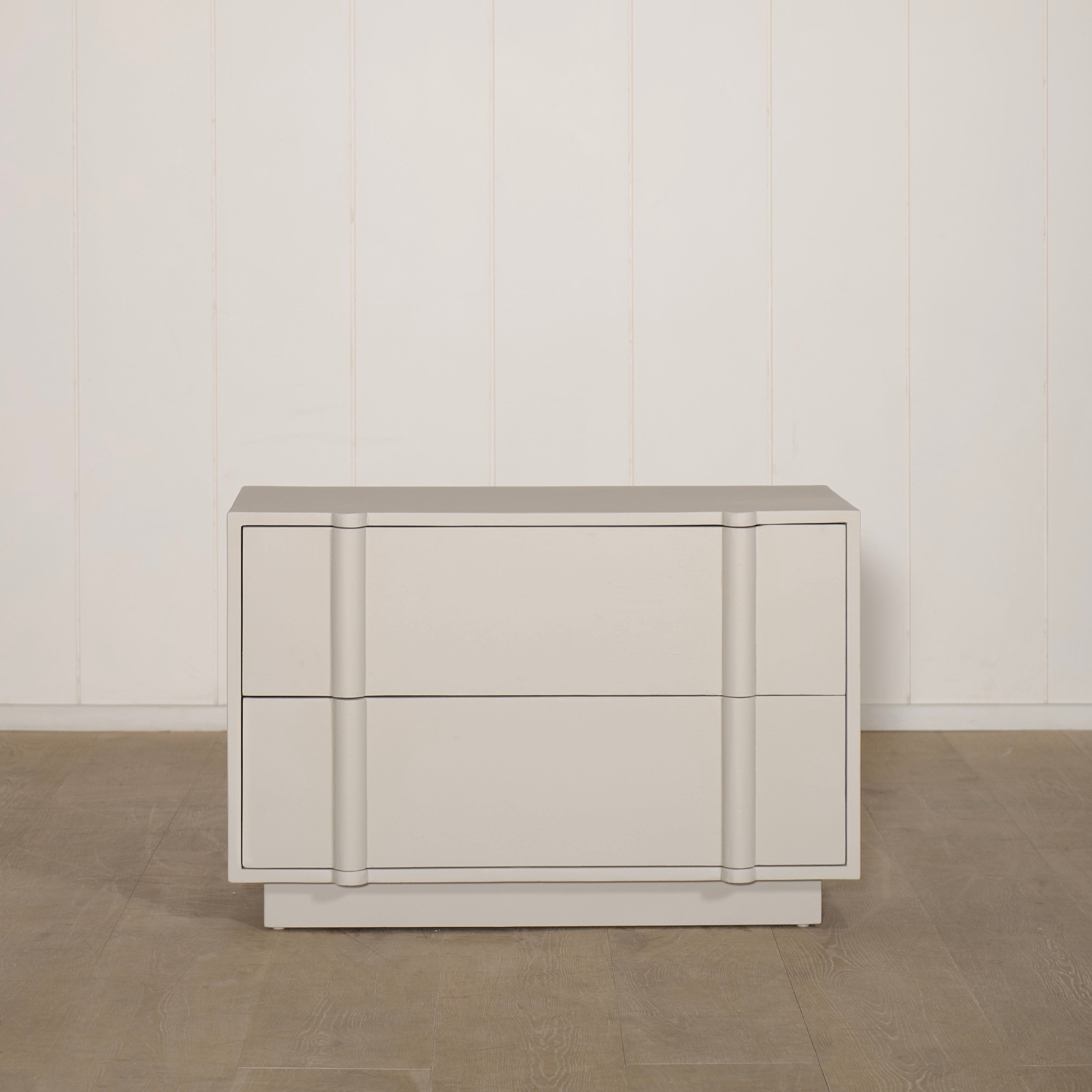 As Shown: Custom Finish, Plaster Limestone Painted Revere Pewter