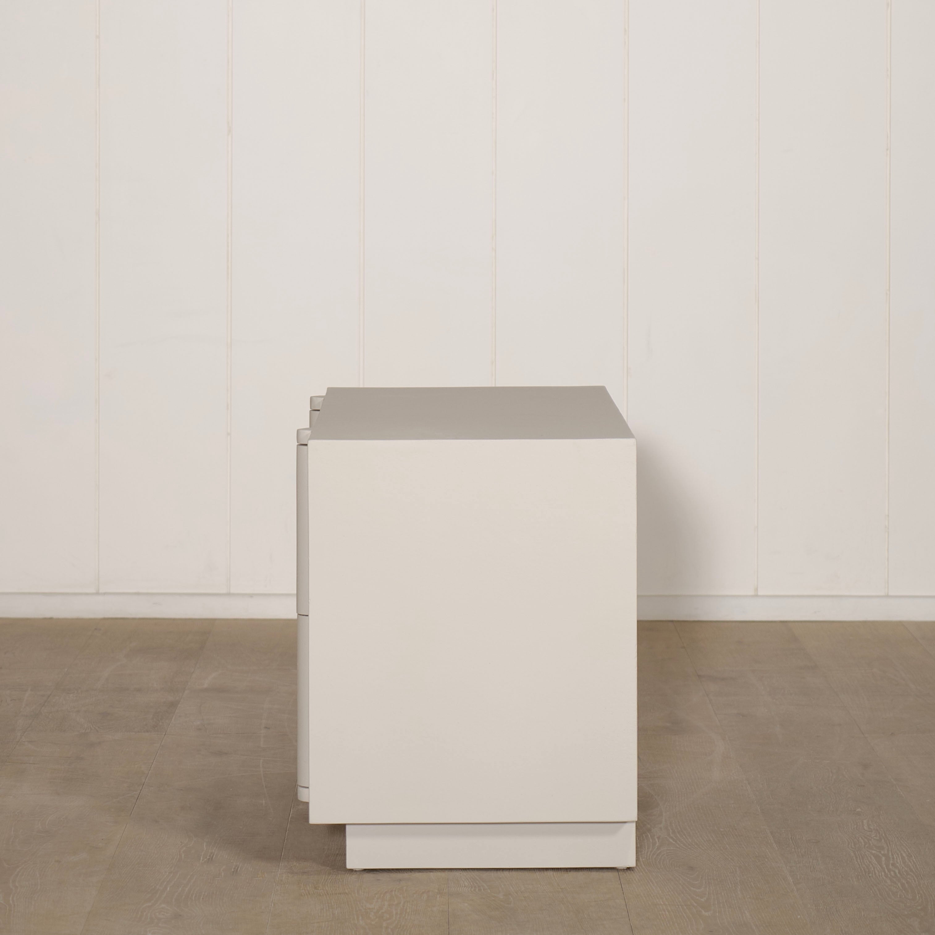 As Shown: Custom Finish, Plaster Limestone Painted Revere Pewter