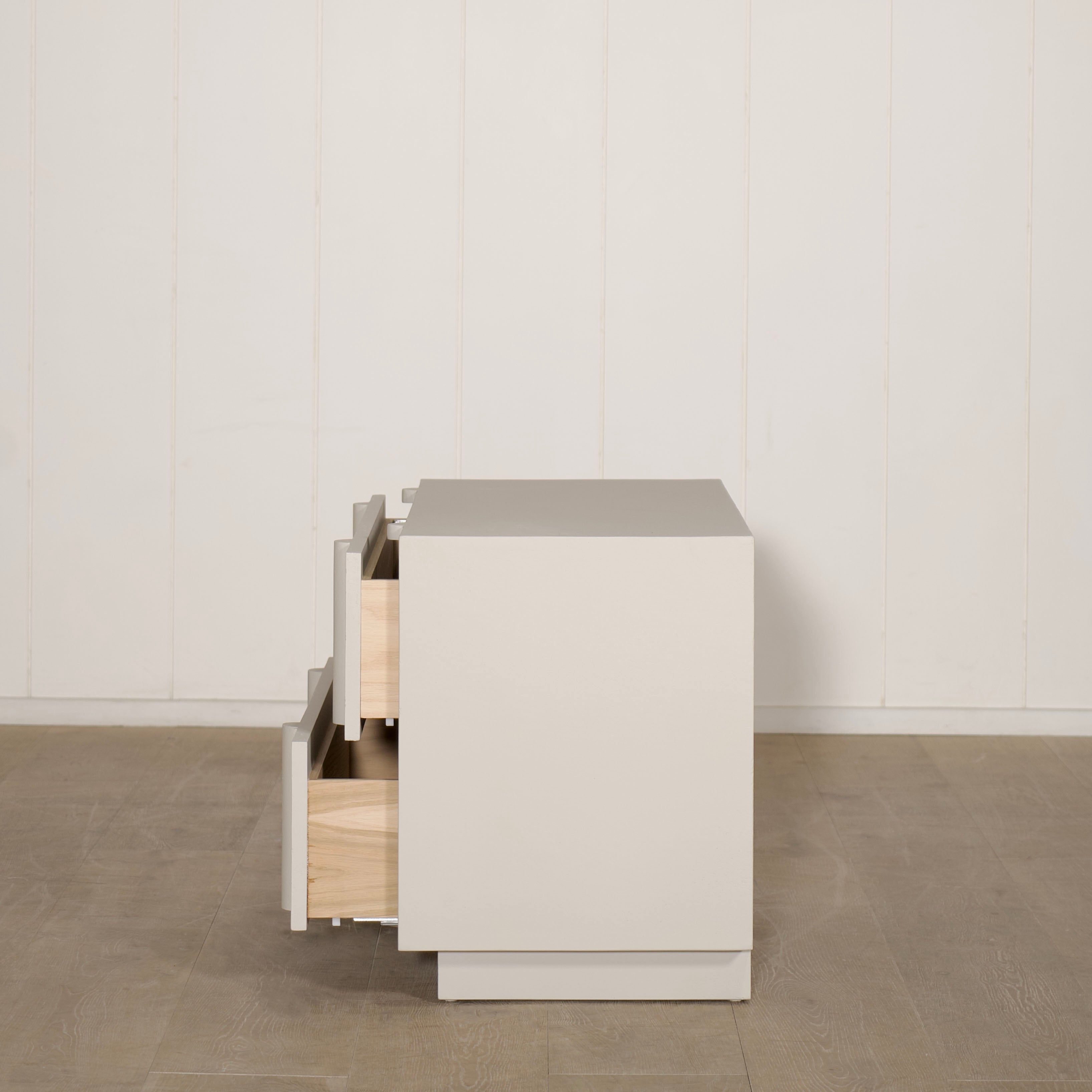 As Shown: Custom Finish, Plaster Limestone Painted Revere Pewter