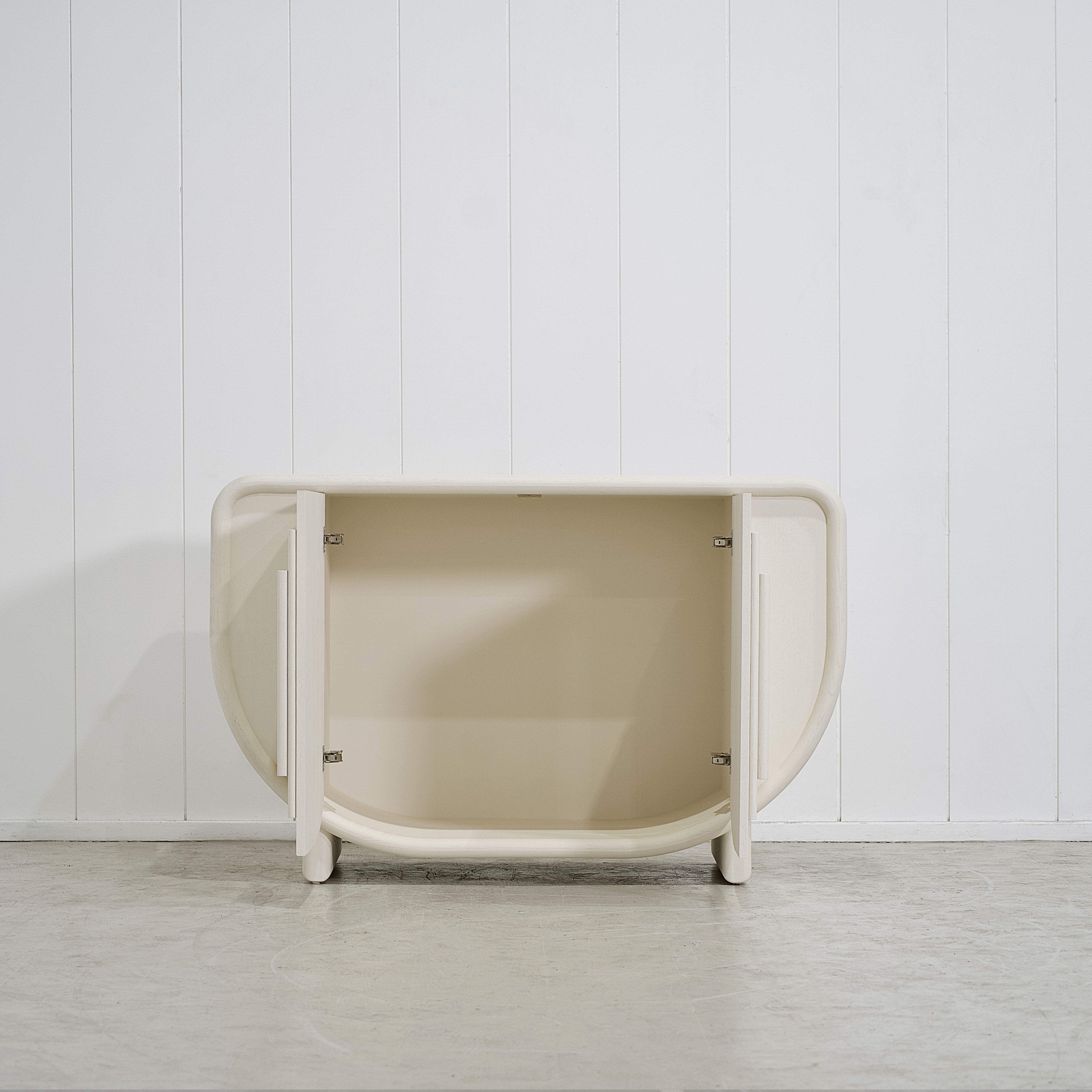 As Shown: in wire brushed Figueroa paint.