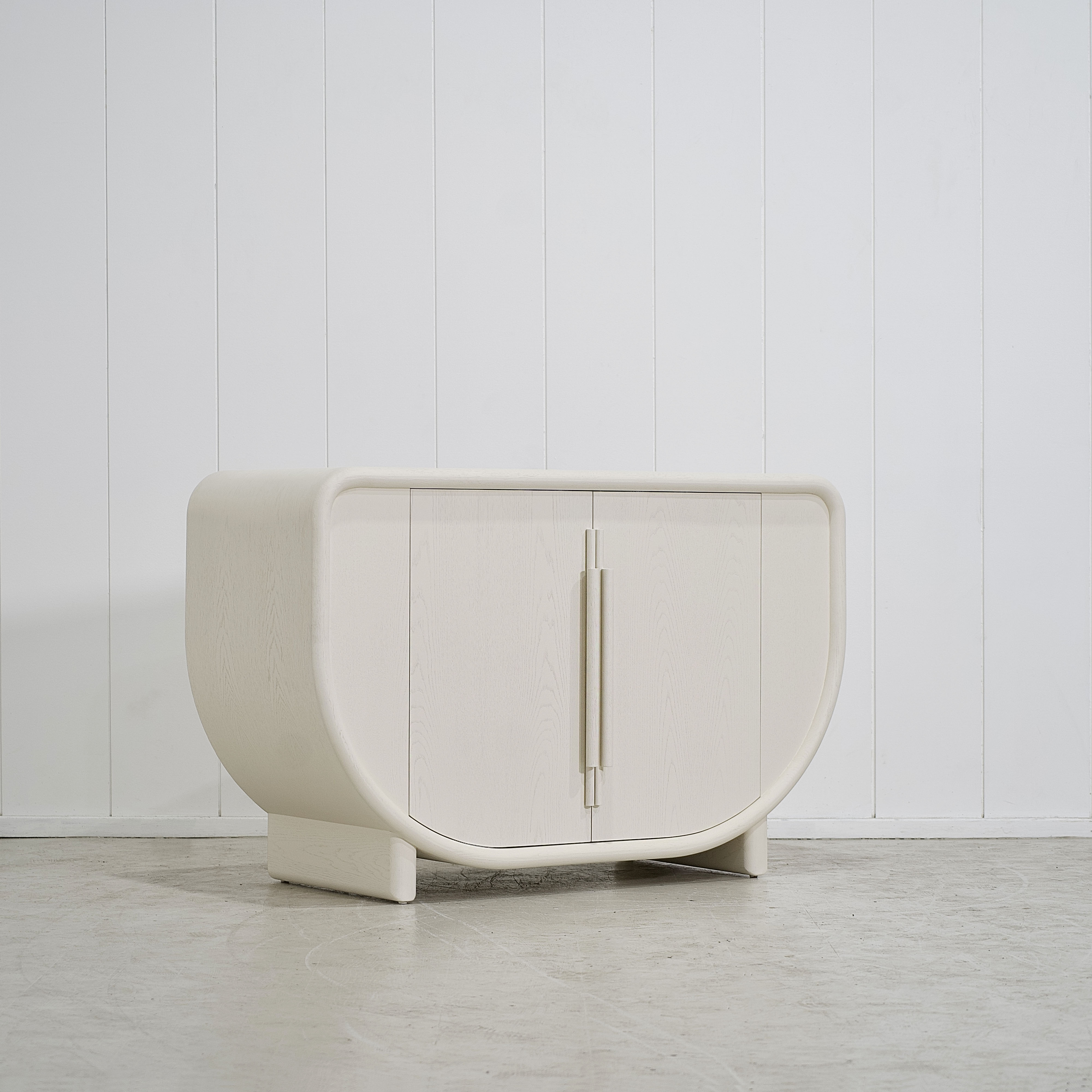 As Shown: in wire brushed Figueroa paint.