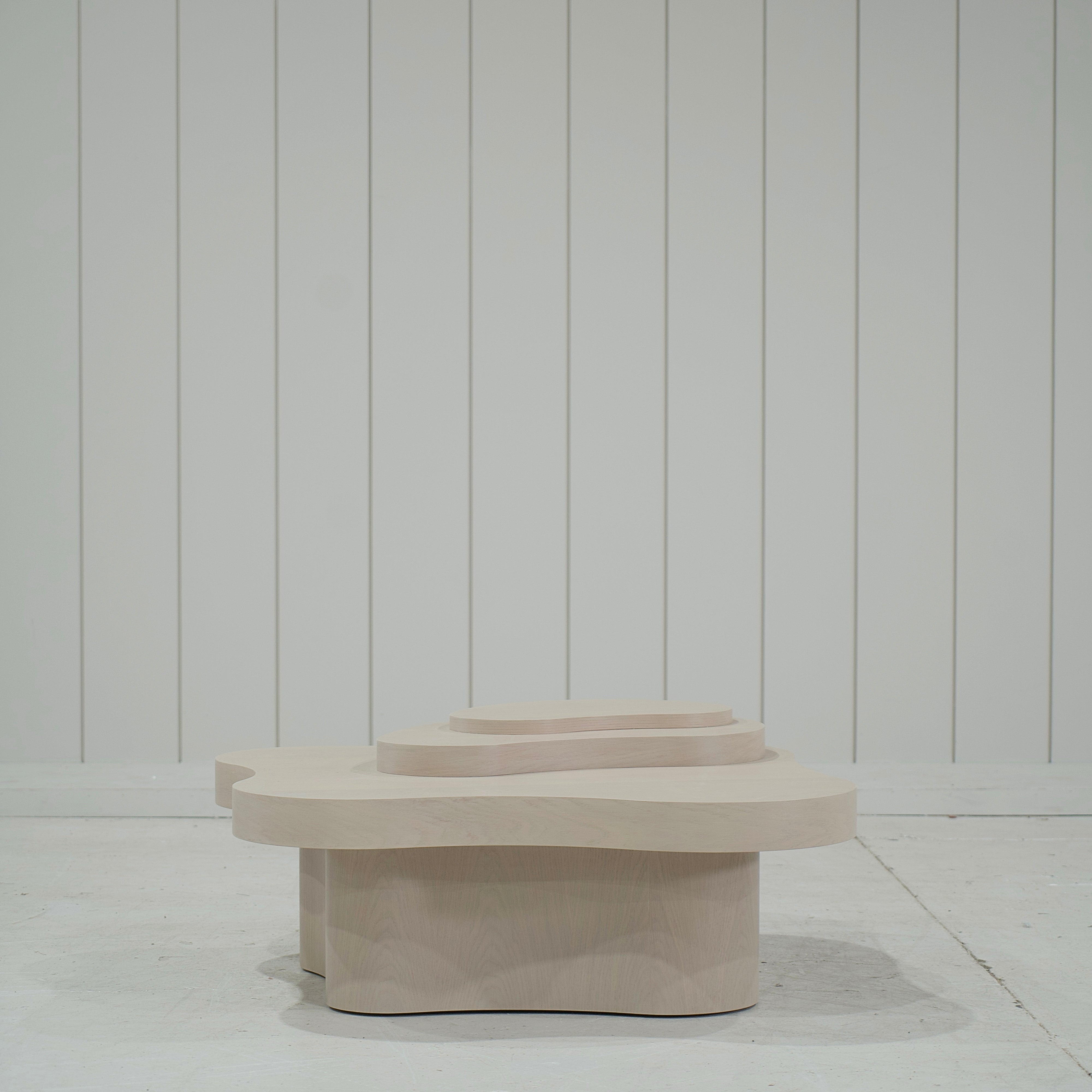 As Shown: Oak finished in custom finish.