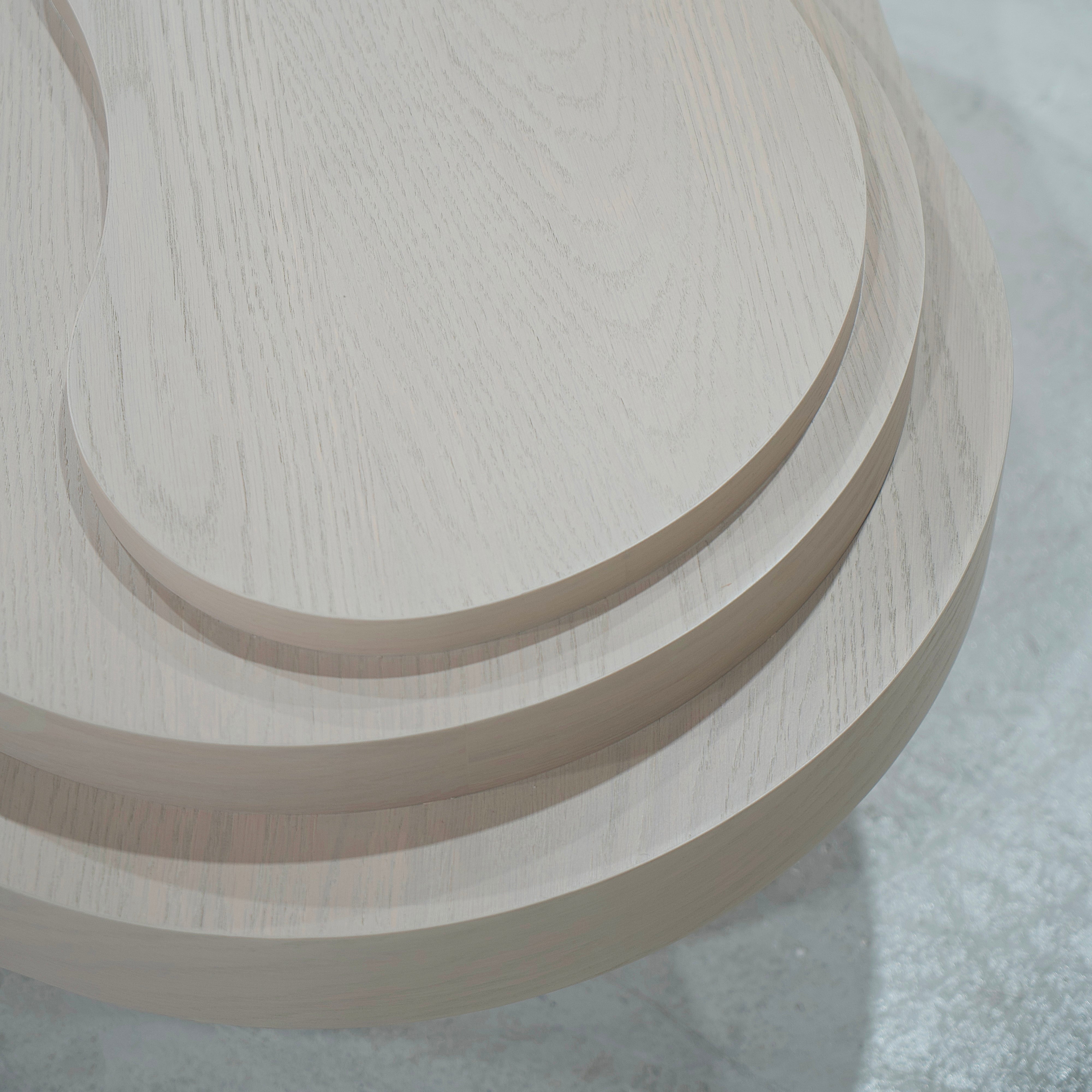 As Shown: Oak finished in custom finish.