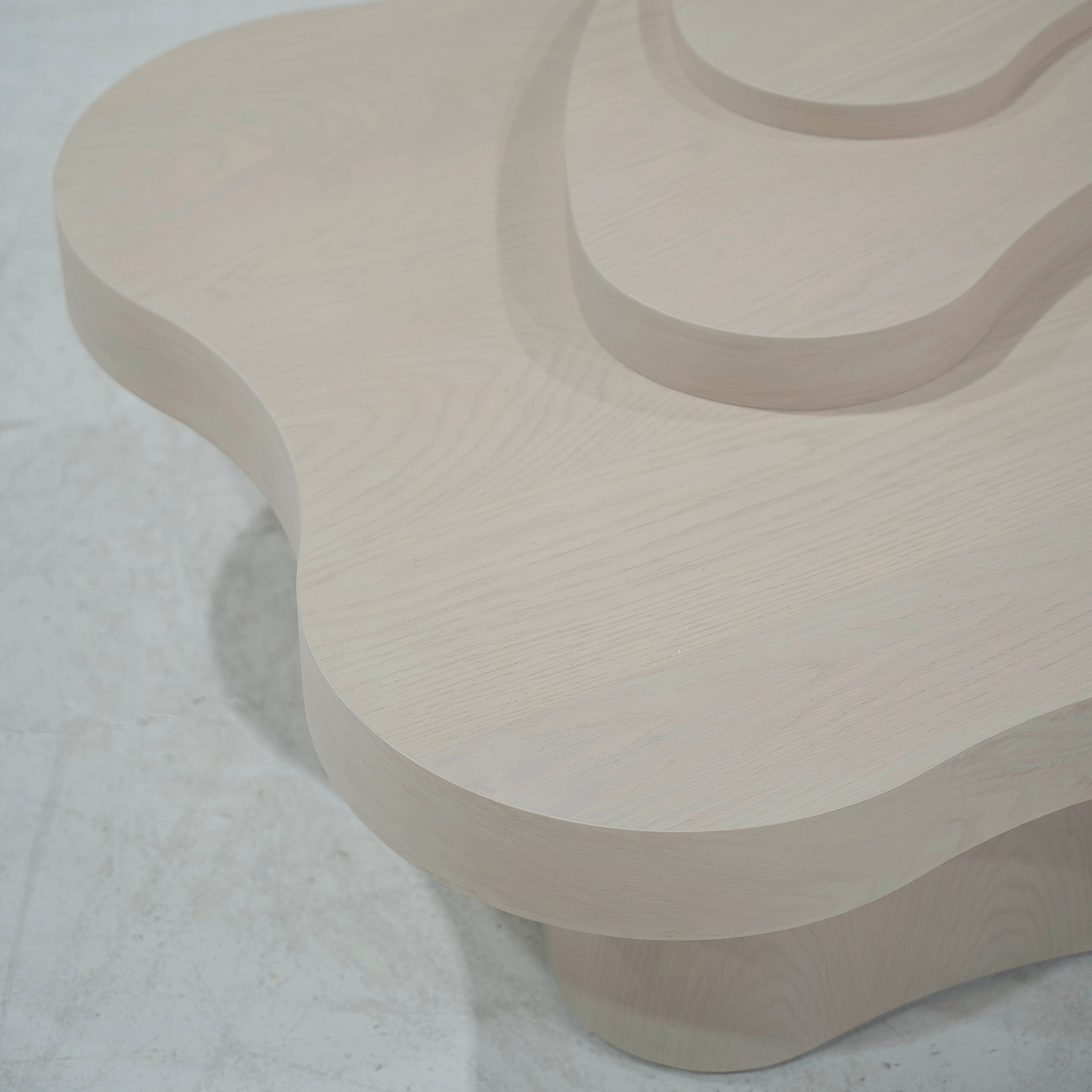 As Shown: Oak finished in custom finish.