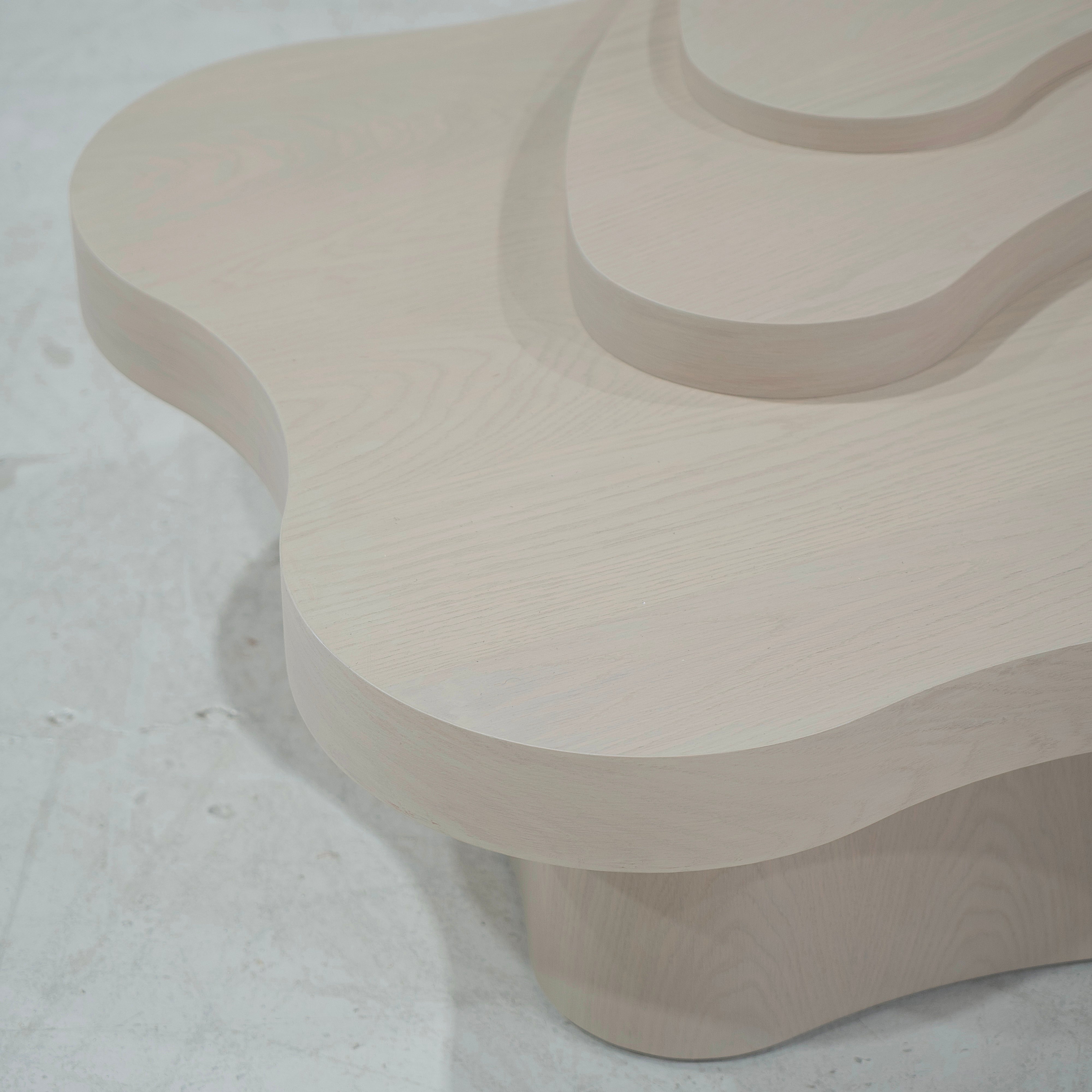 As Shown: Oak finished in custom finish.