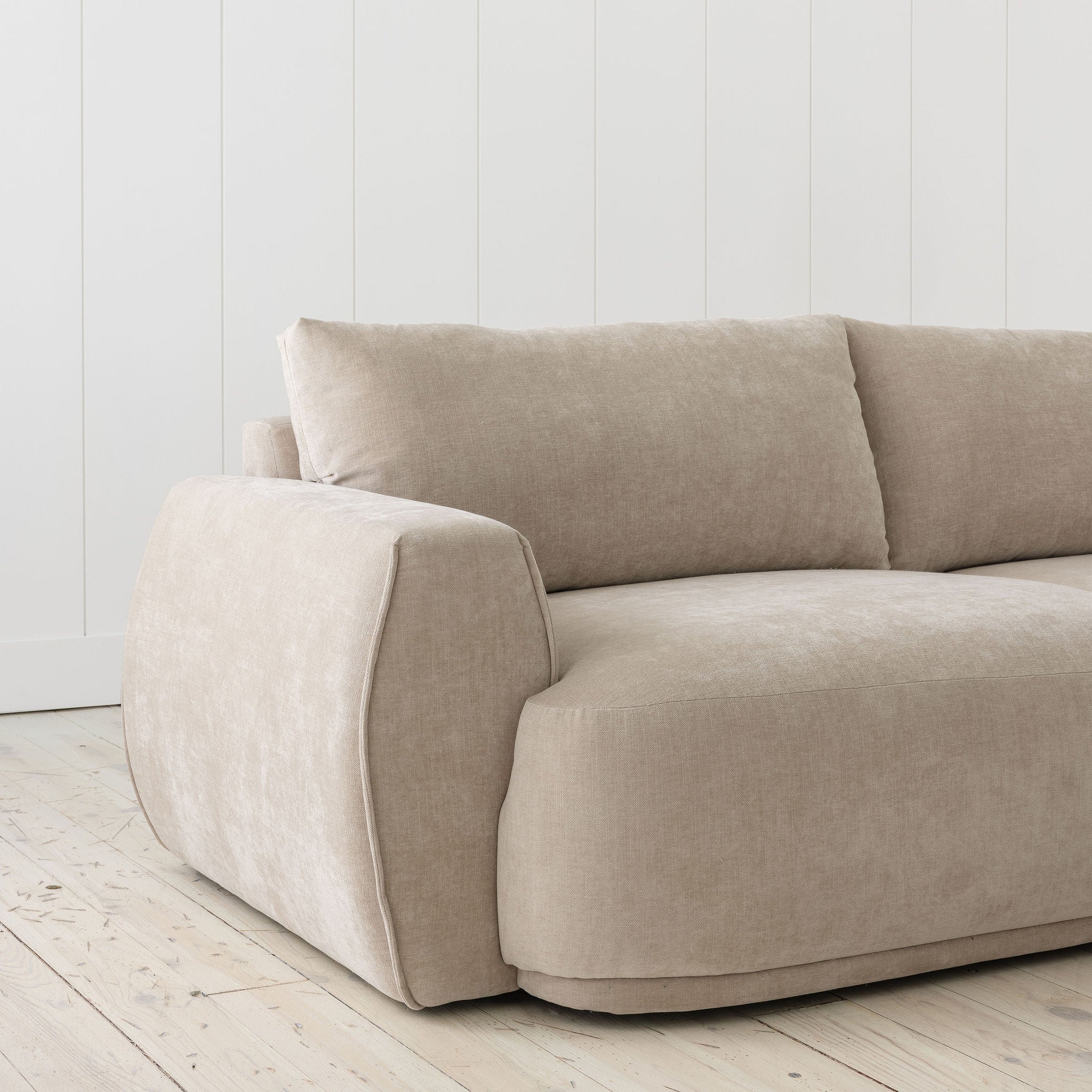 Solace 2 Piece Sectional in Canyon Sand Performance Fabric