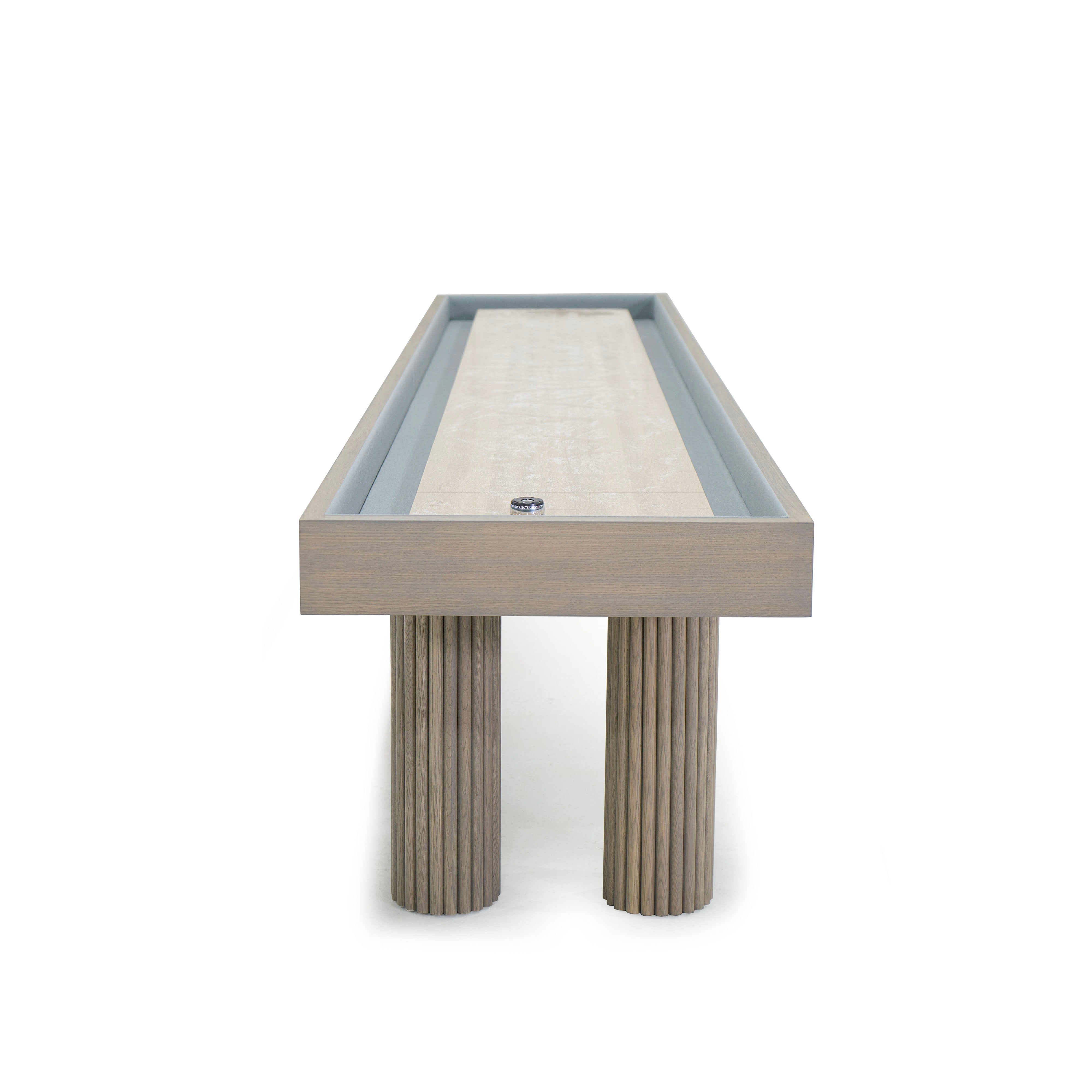 As Shown: Large: 155.5”W x 31.5”D x 33.5”H | Felt: Steel | Finish: Antique Beige (Discontinued)