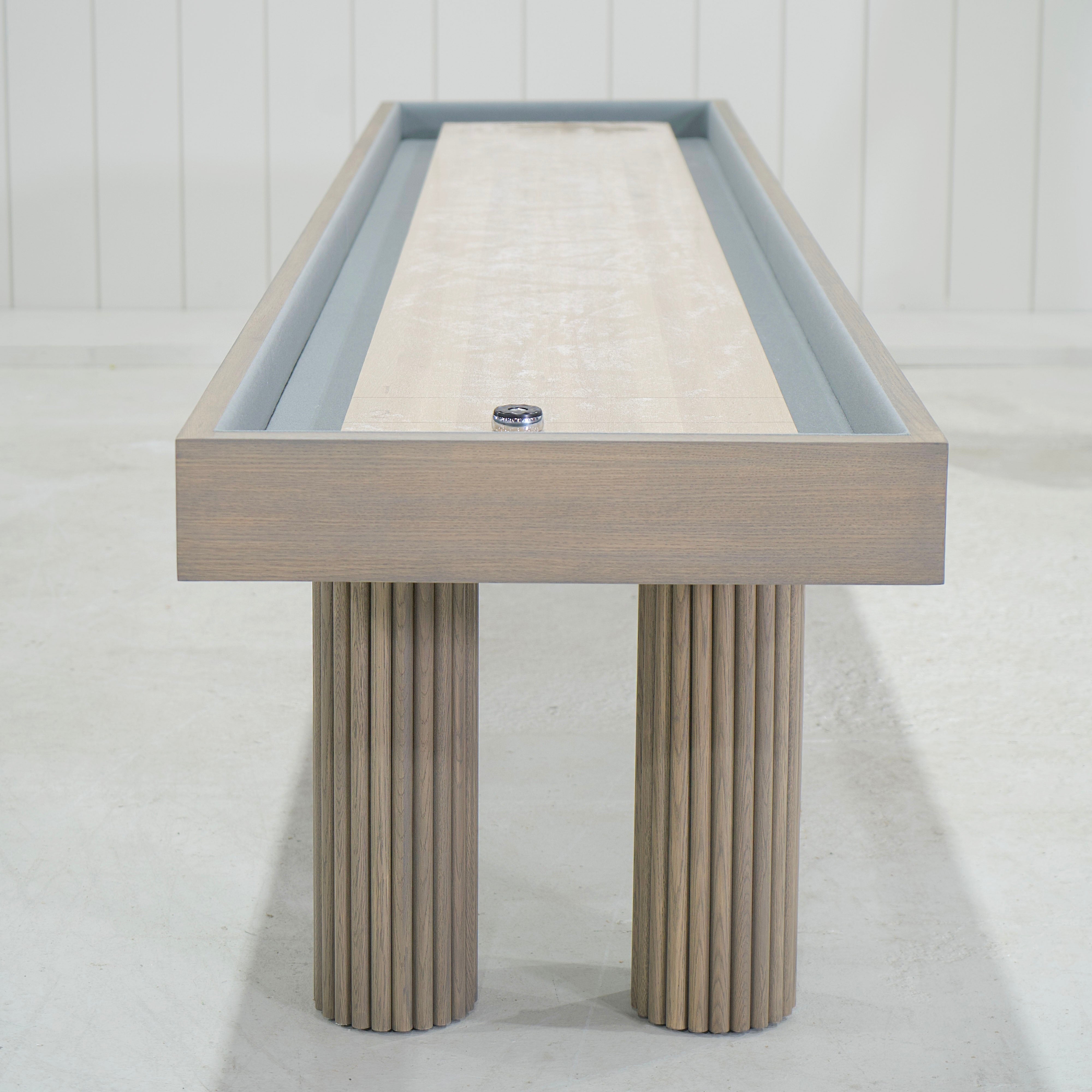 As Shown: Large: 155.5”W x 31.5”D x 33.5”H | Felt: Steel | Finish: Antique Beige (Discontinued)