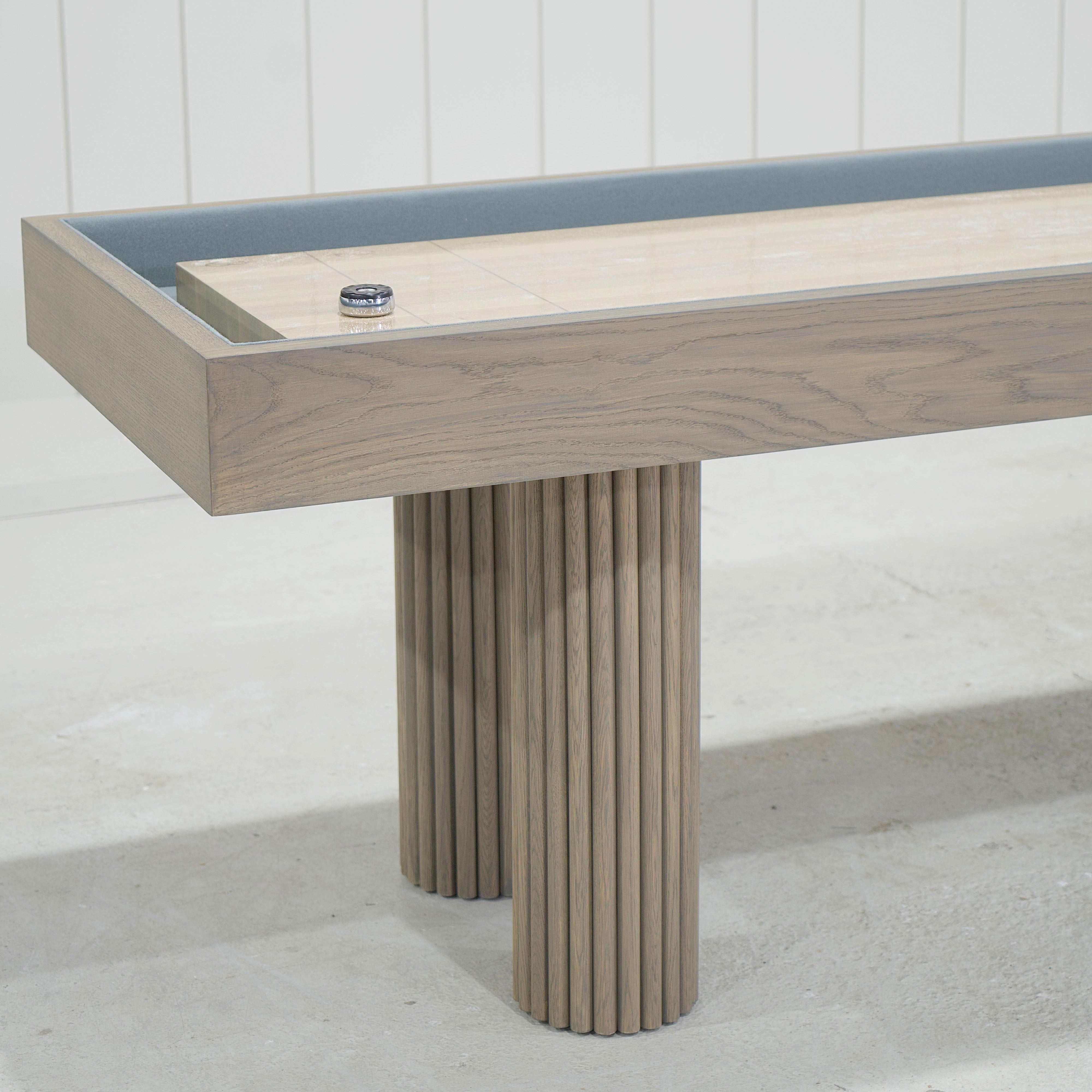 As Shown: Large: 155.5”W x 31.5”D x 33.5”H | Felt: Steel | Finish: Antique Beige (Discontinued)