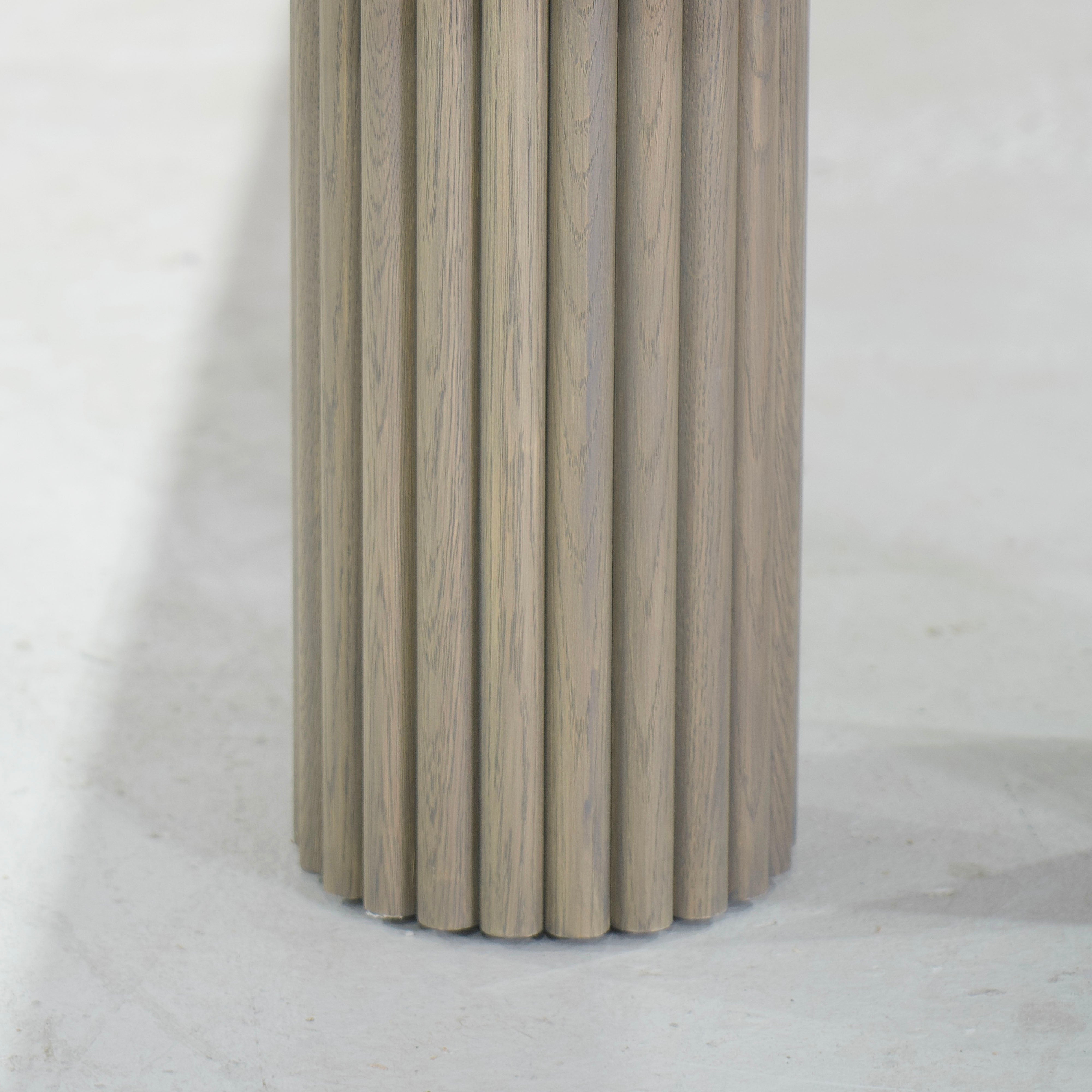 As Shown: Large: 155.5”W x 31.5”D x 33.5”H | Felt: Steel | Finish: Antique Beige (Discontinued)