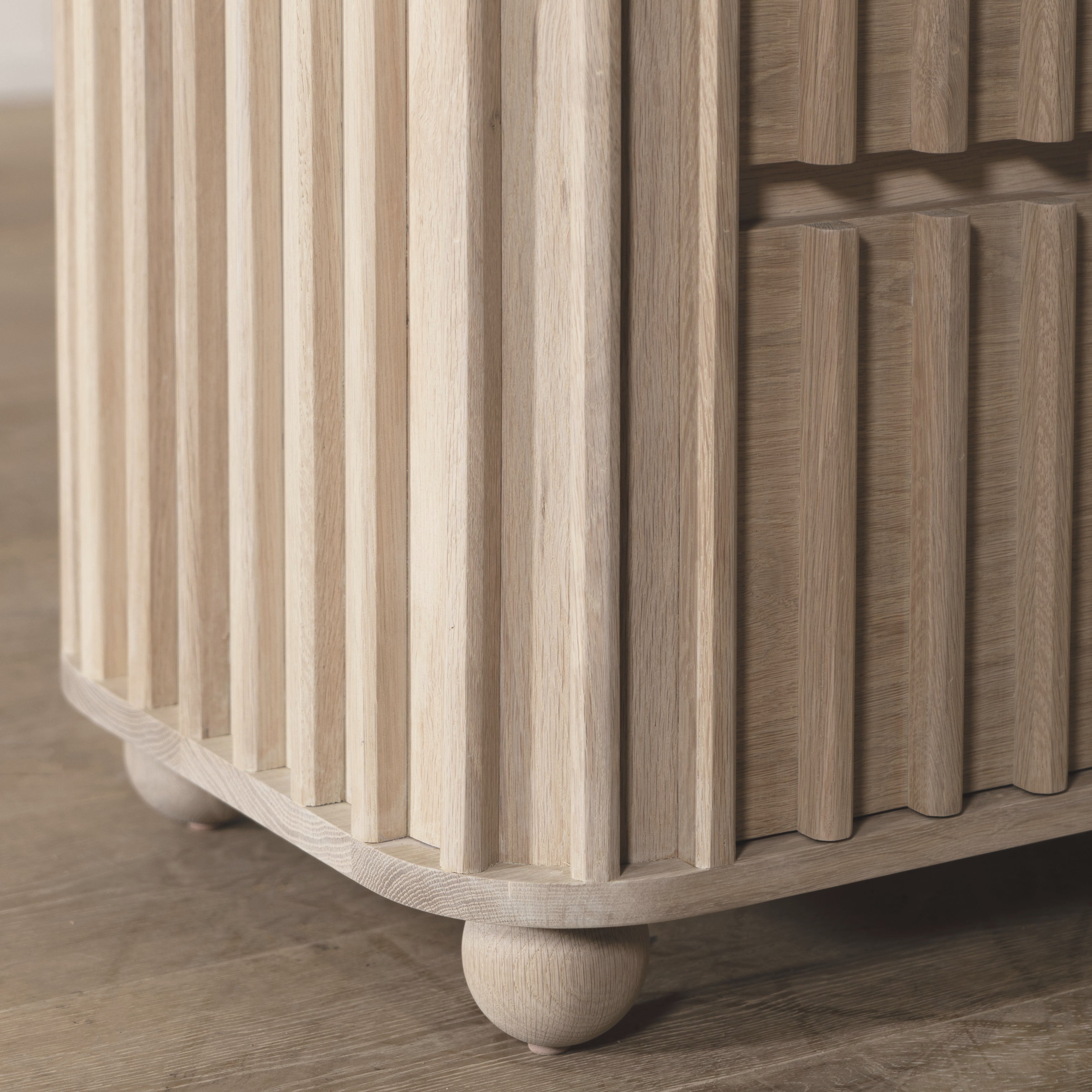 As Shown: Small, Mint White Natural