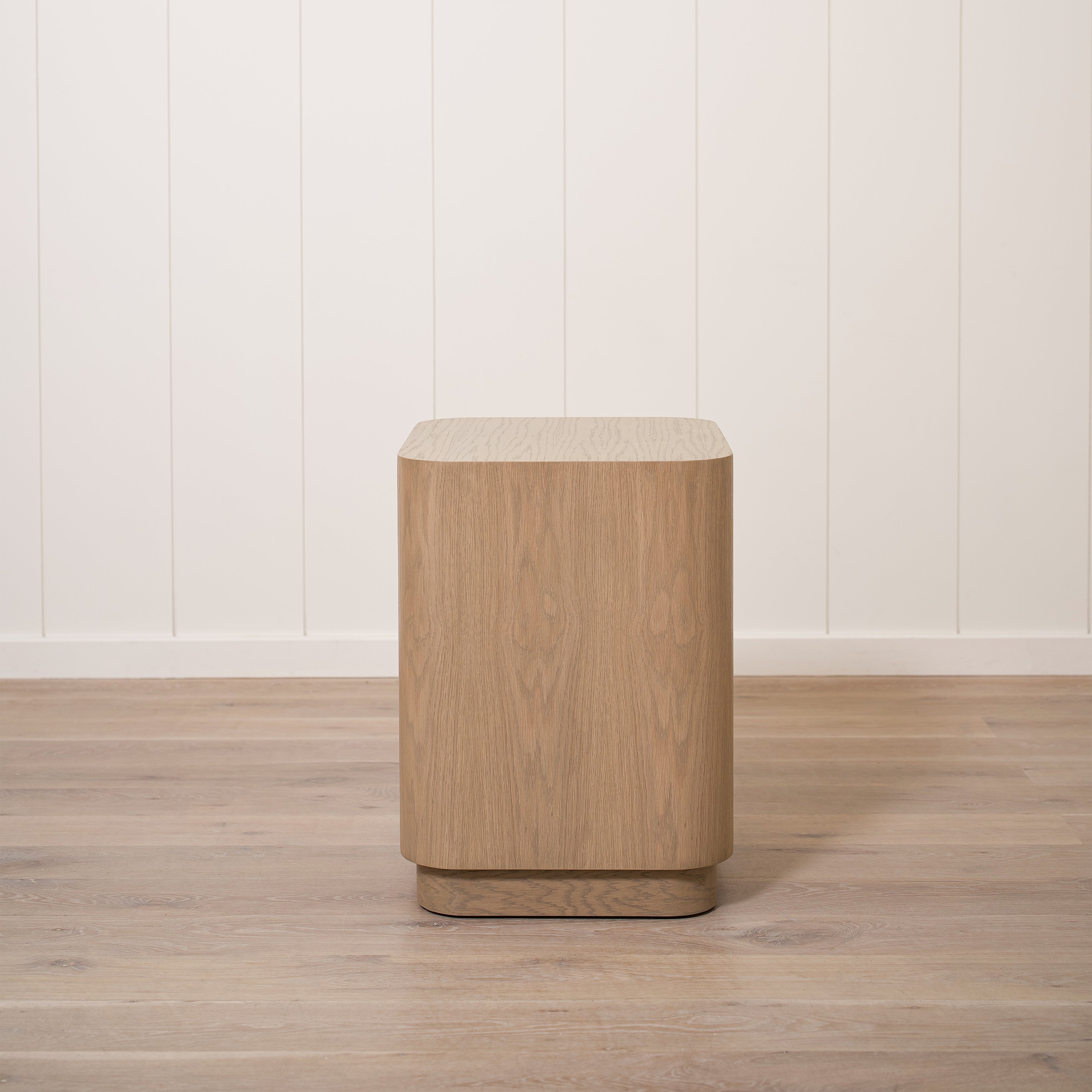 As Shown: 24"L X 20"D X 27"H | Material: Solid Oak | Finish: Hazel